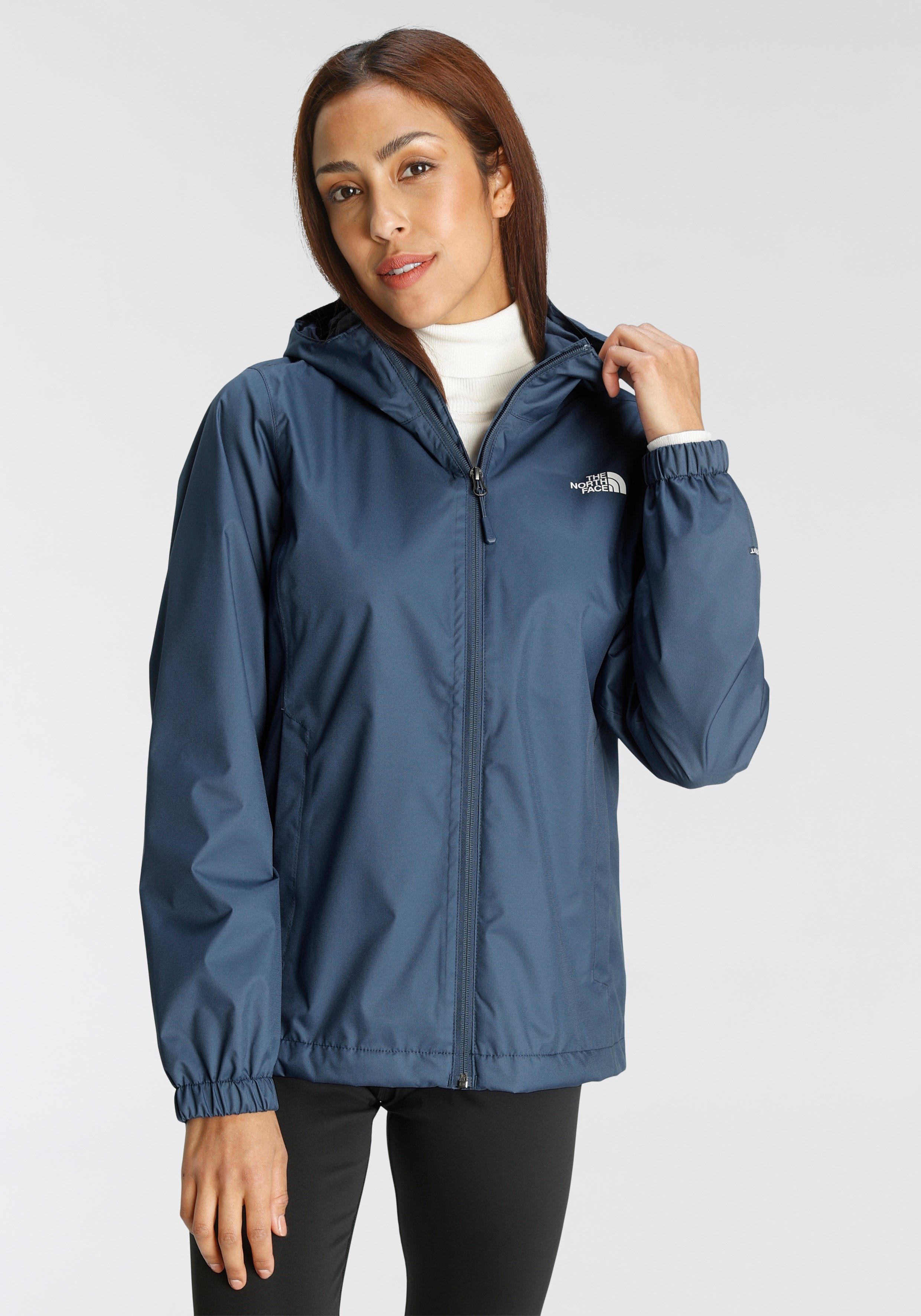 The Wasserdicht Regenjacke North & Atmungsaktiv Winddicht Face blau QUEST &