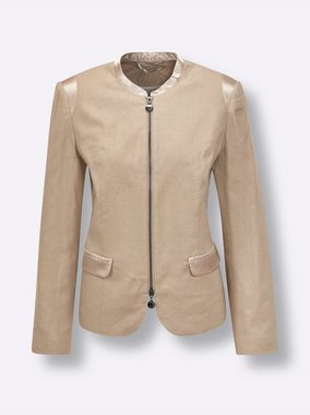 creation L Blusenblazer Leinen-Viskose-Blazer