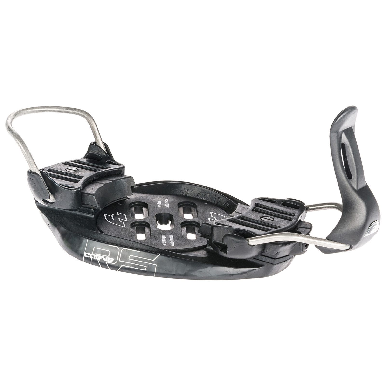 Snowboardbindung F2 Snowboard Plate Bindung Carve RS 22,5-31,5 cm Schwarz 2024/25