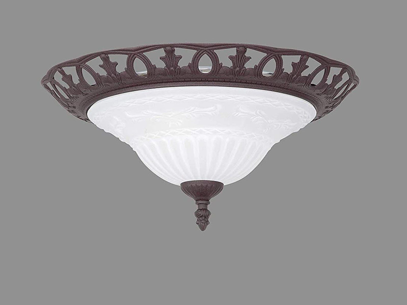 TRIO Leuchten LED Deckenleuchte, Dimmfunktion, LED wechselbar, Warmweiß, Landhaus-stil Deckenlampe