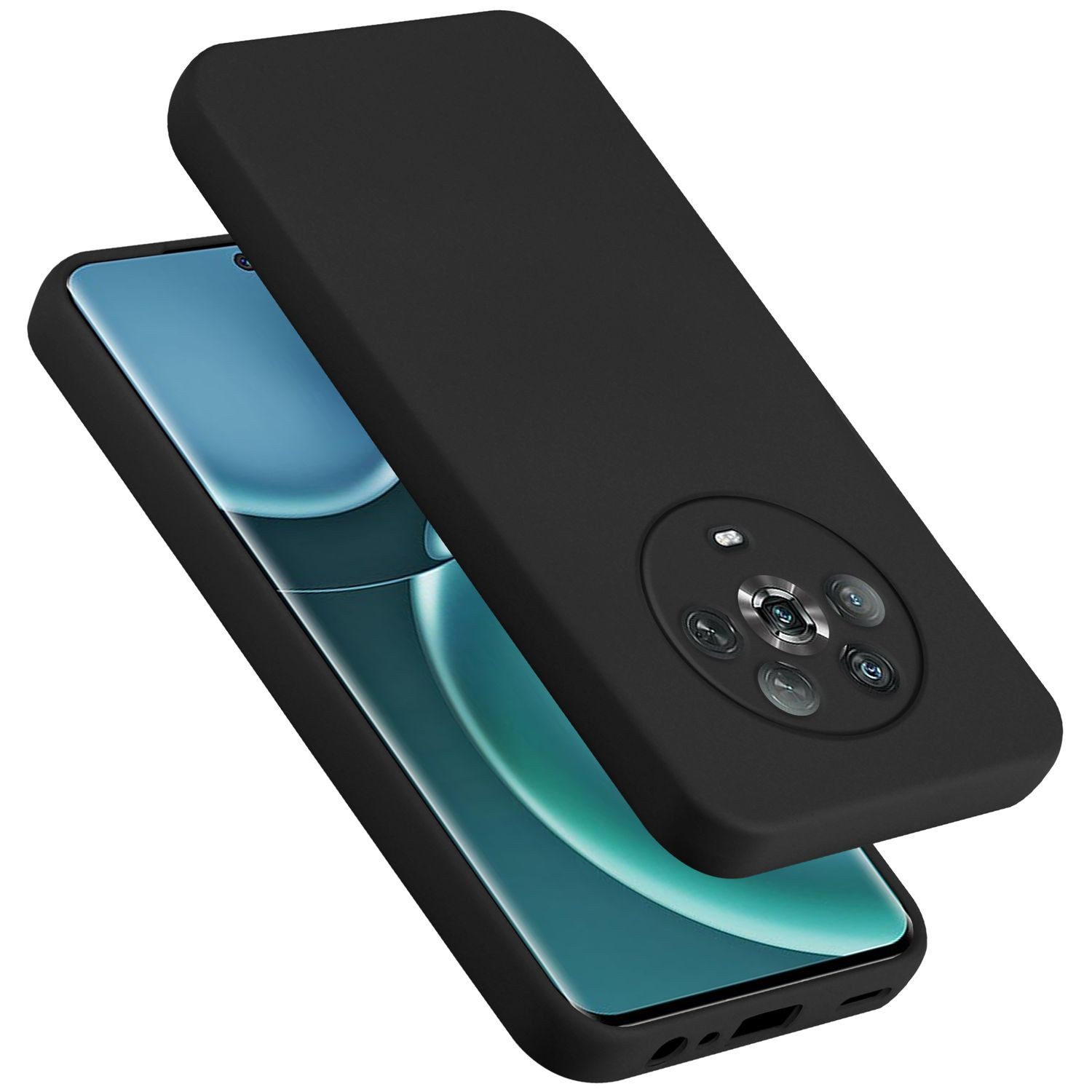 Cadorabo Handyhülle für Honor Magic 4 Hülle Honor Magic 4, Flexible Hülle TPU Silikon Schutzhülle Back Cover Case