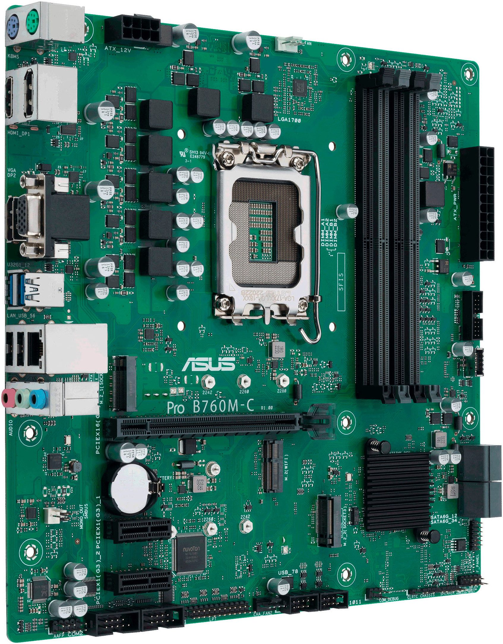 Asus PRO B760M-C-CSM Mainboard