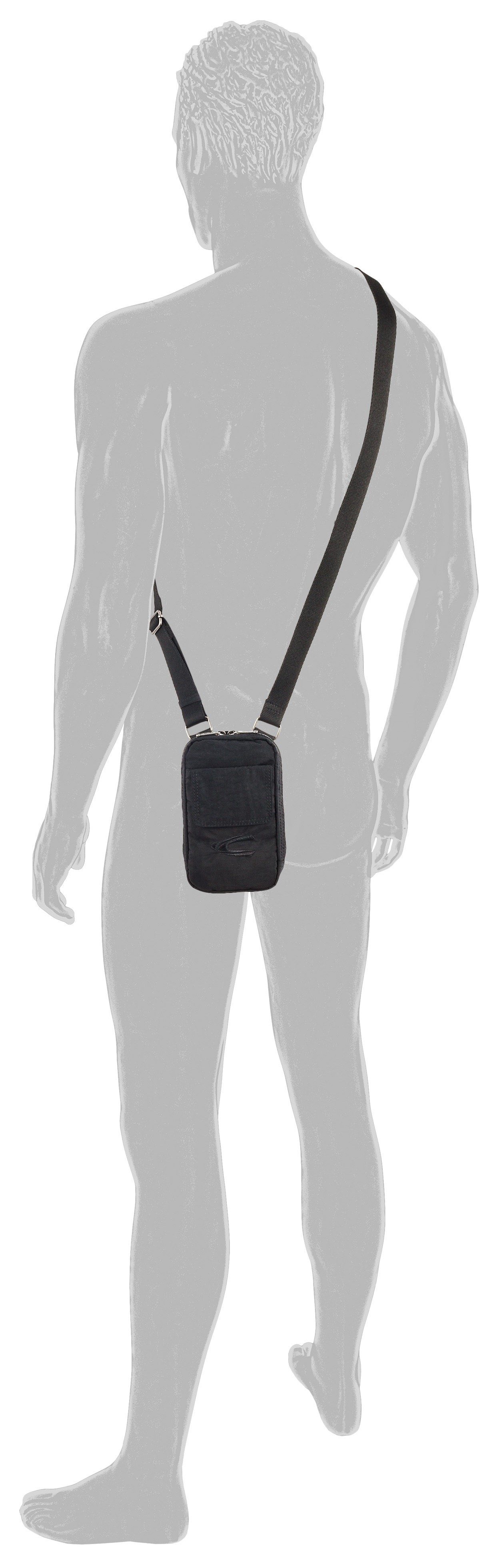 Mini Schlüssel schwarz camel perfekt Bag für Handy active und Journey,