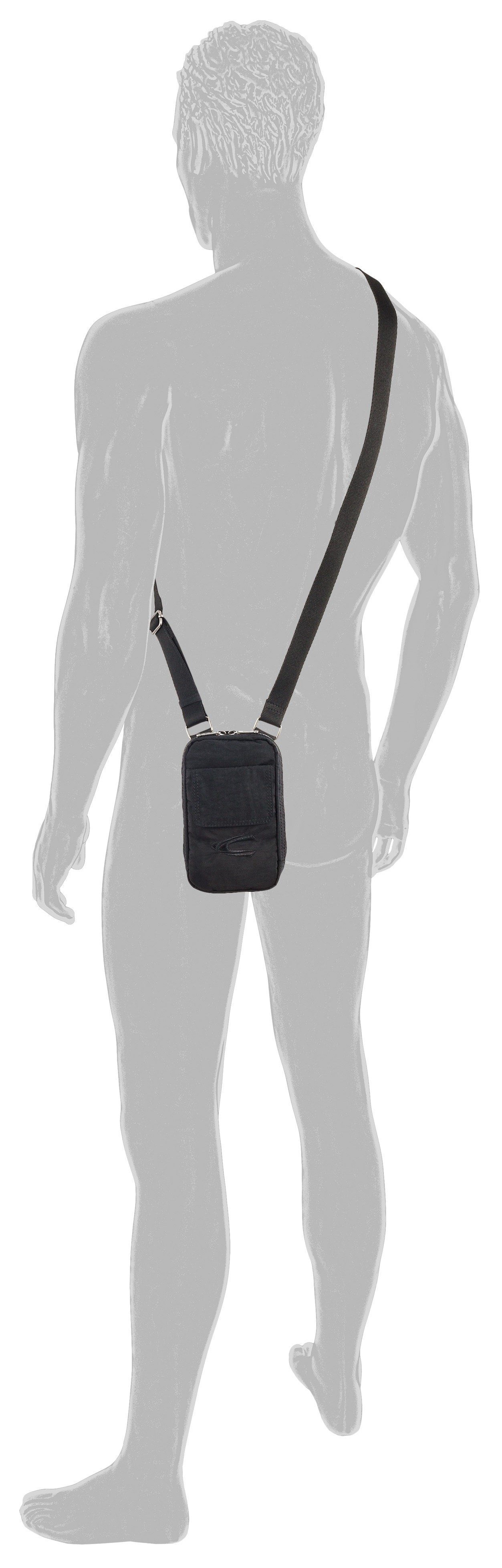 camel active Umhängetasche Journey, aus leichtem robusten Nylon, funktional perfekt für alle Lebenslagen