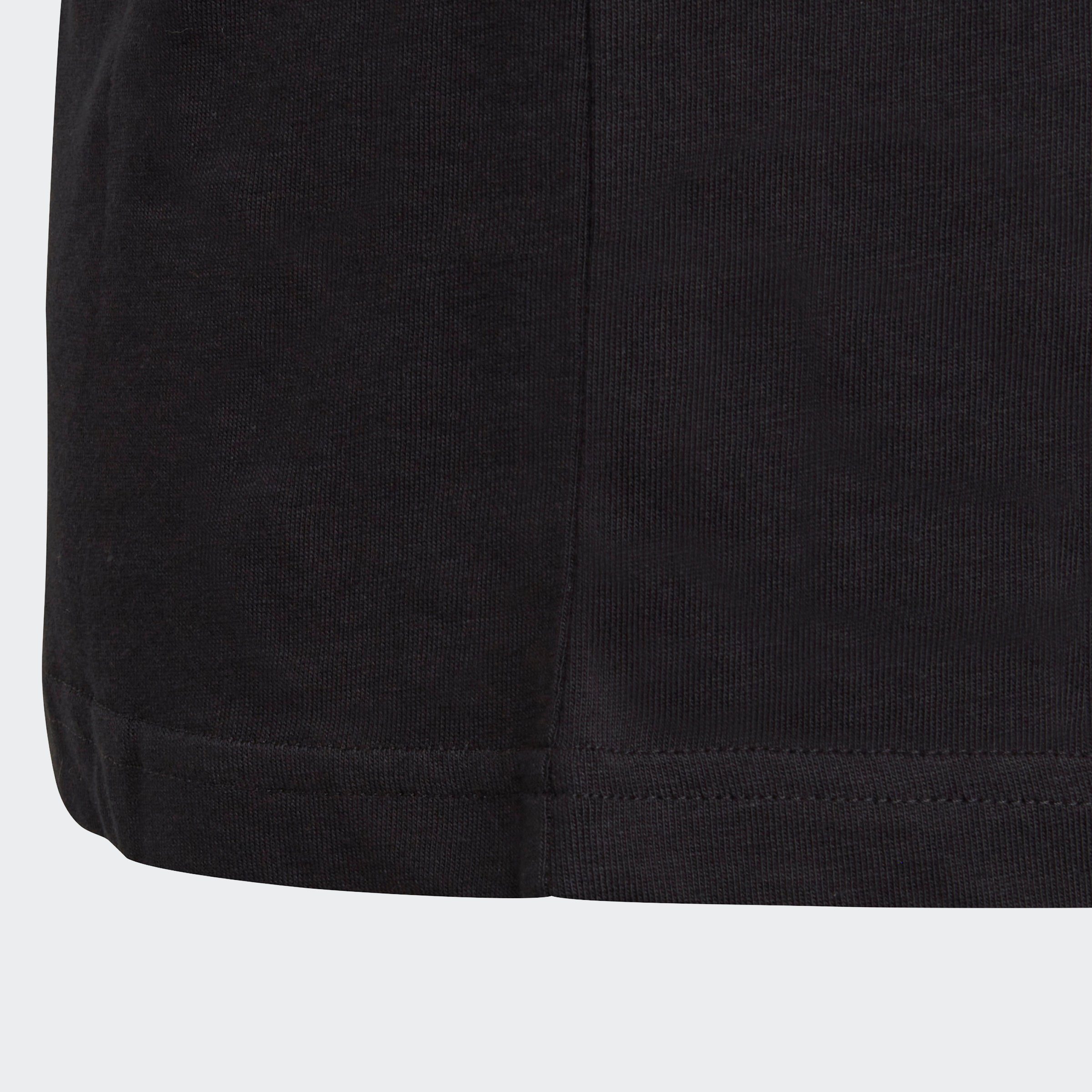 T-Shirt Black BIG Sportswear LOGO ESSENTIALS adidas COTTON / White