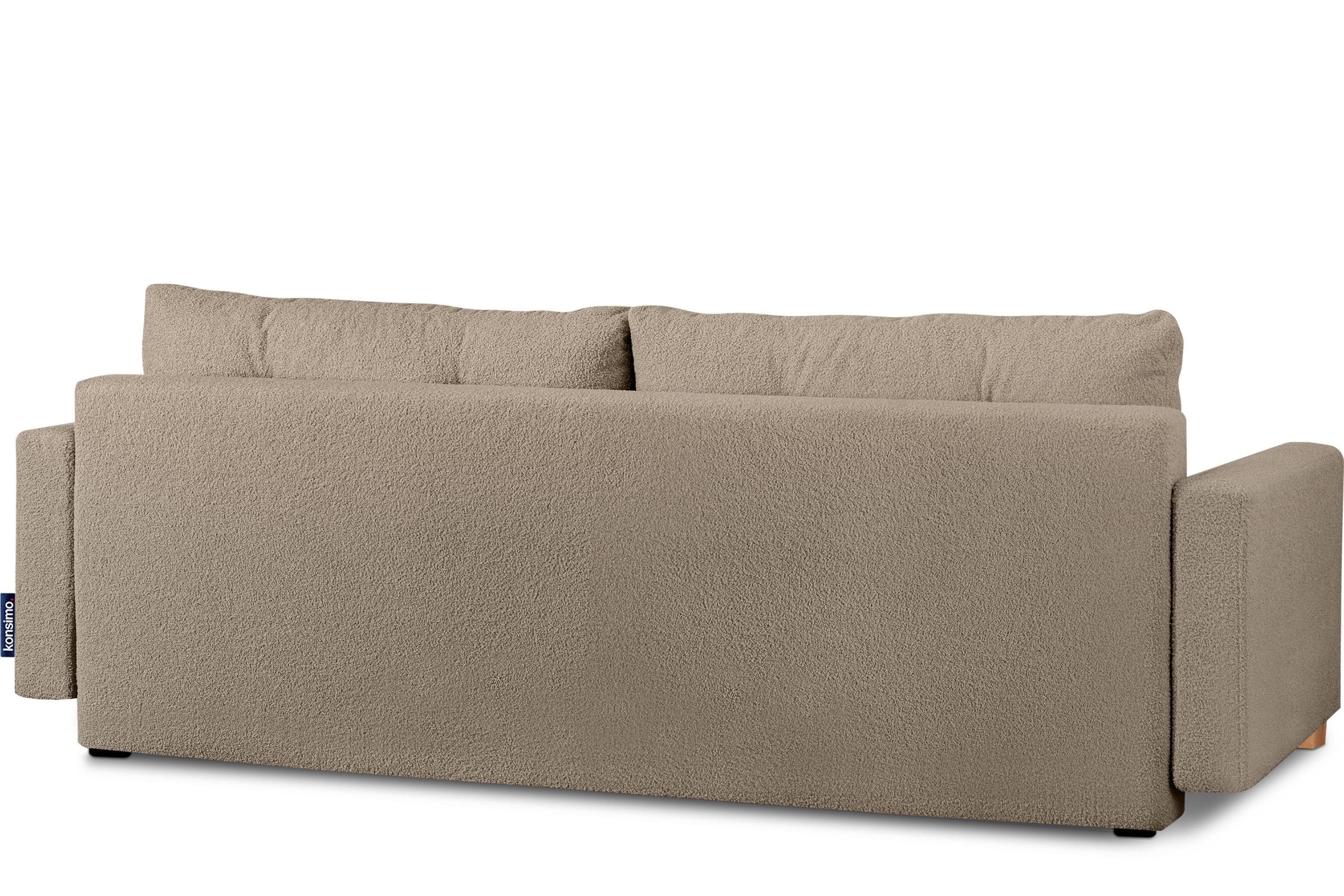 ERISO Sofa 3-Personen, cm Konsimo Schlafsofa 196x150 ausziehbare Liegfläche