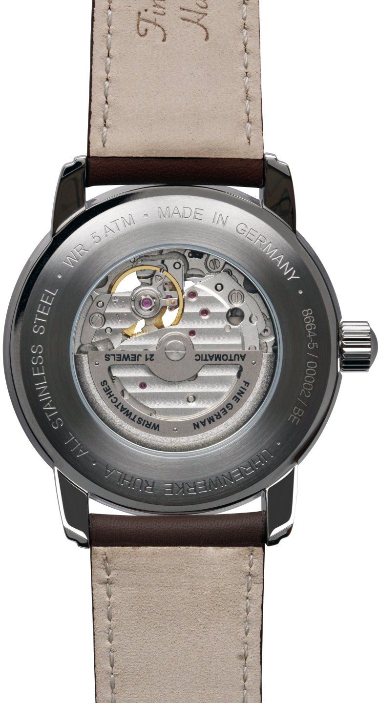 Automatikuhr skelettiert, New ZEPPELIN Line, Captain´s 8664-5