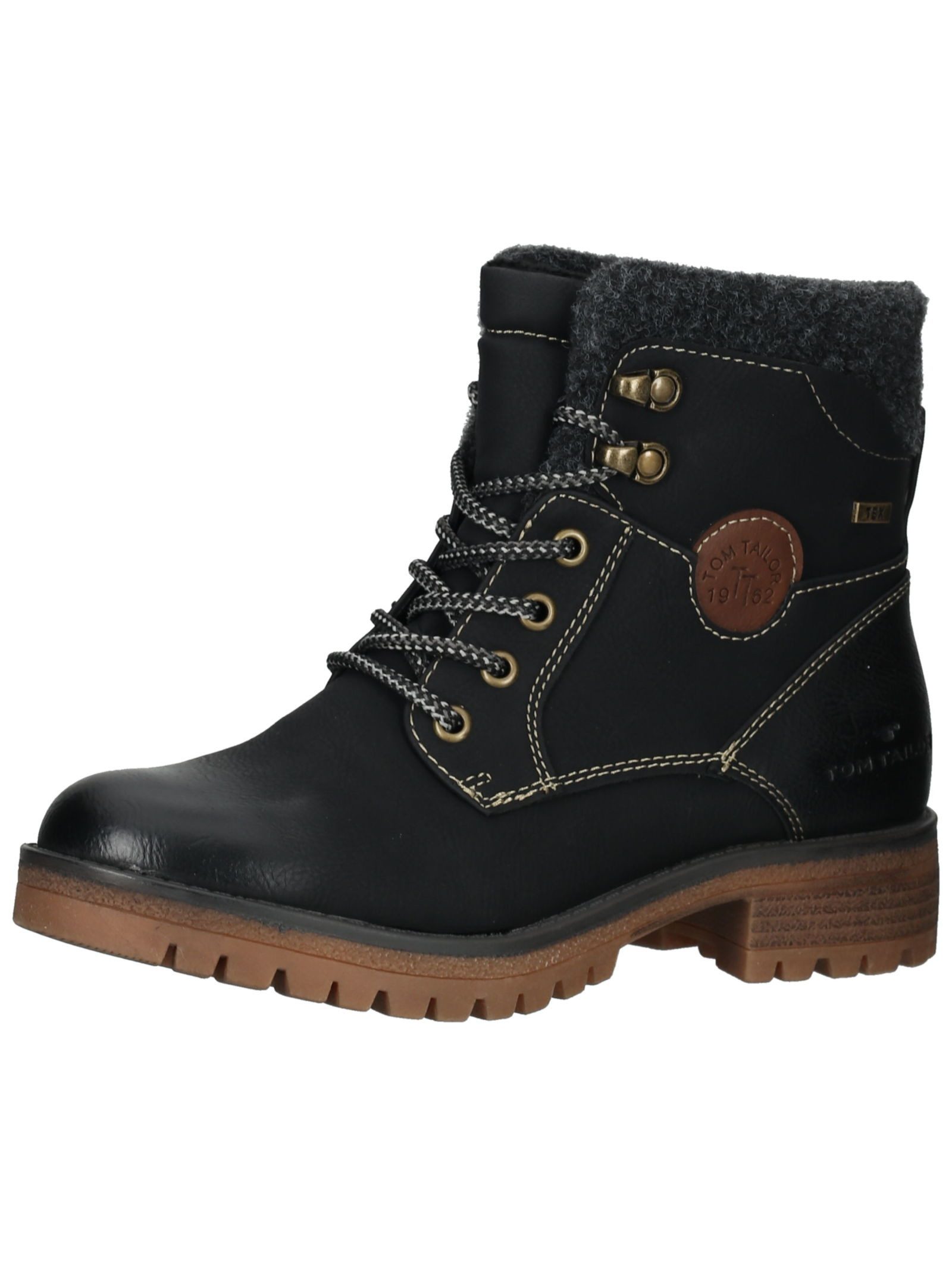 TOM TAILOR Stiefelette PU . Schnürstiefelette