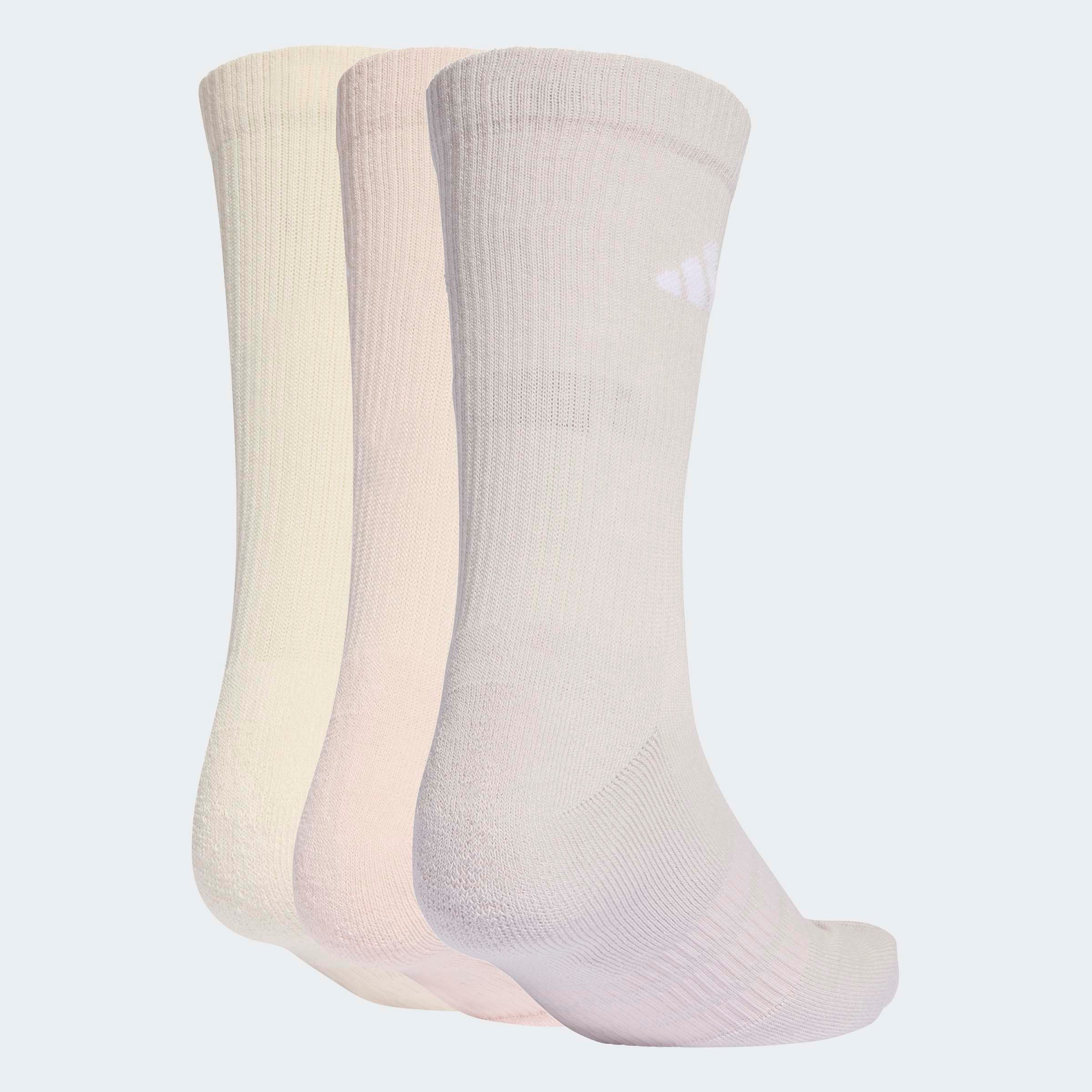 adidas Performance Sportsocken DÄMPFENDE SPORTSWEAR CREW 3ER-PACK (3-Paar) für sportive Aktivitäten und Fitness, 3er-Pack