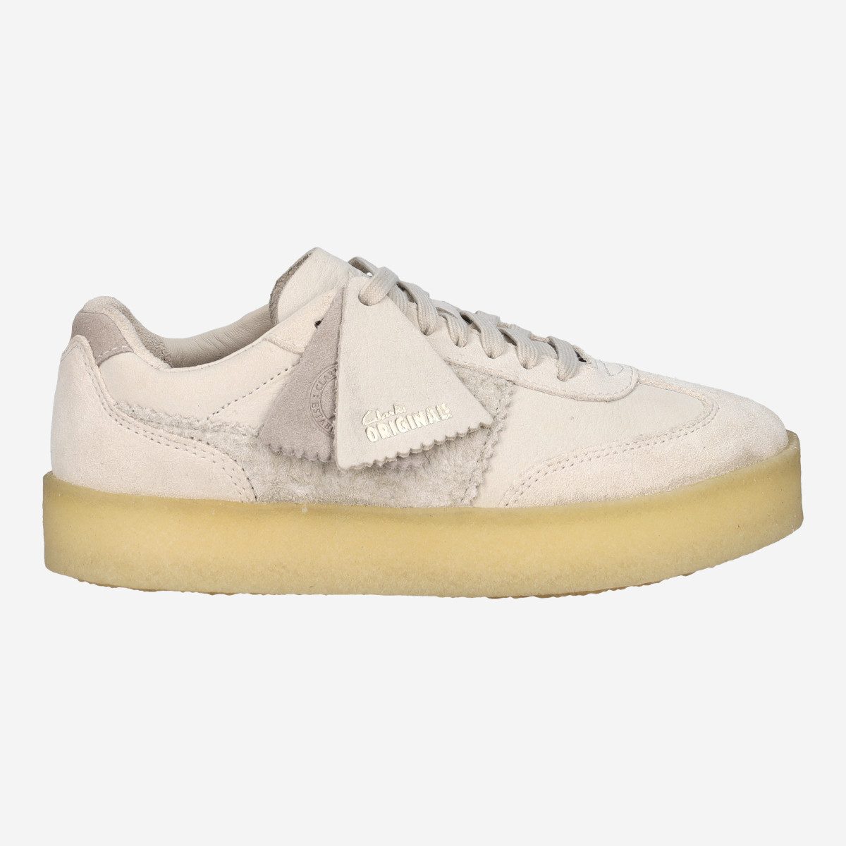 Clarks Tor 80 26177948 4, Sneaker in Weiß/Creme für Damen Sneaker