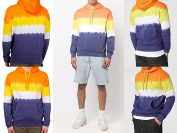 Ralph Lauren Sweatshirt POLO RALPH LAUREN Tie-dye Stripe Hoodie Sweater Kapuzen Sweatshirt Pul