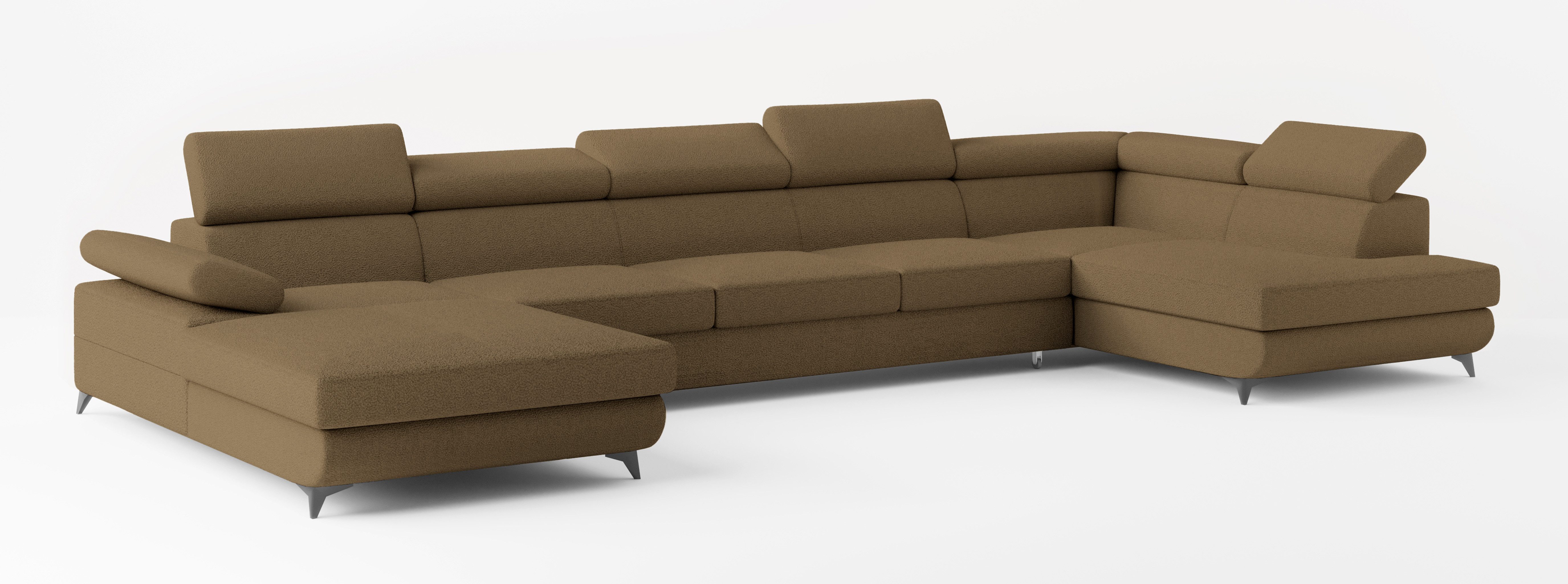 Masseno Ecksofa MONTIVA mit Schlaffunktion U-Form, günstig online kaufen