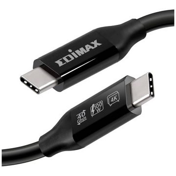 Edimax 40 Gbit/s USB4® Thunderbolt 3-Kabel (USB-C® zu USB-Kabel