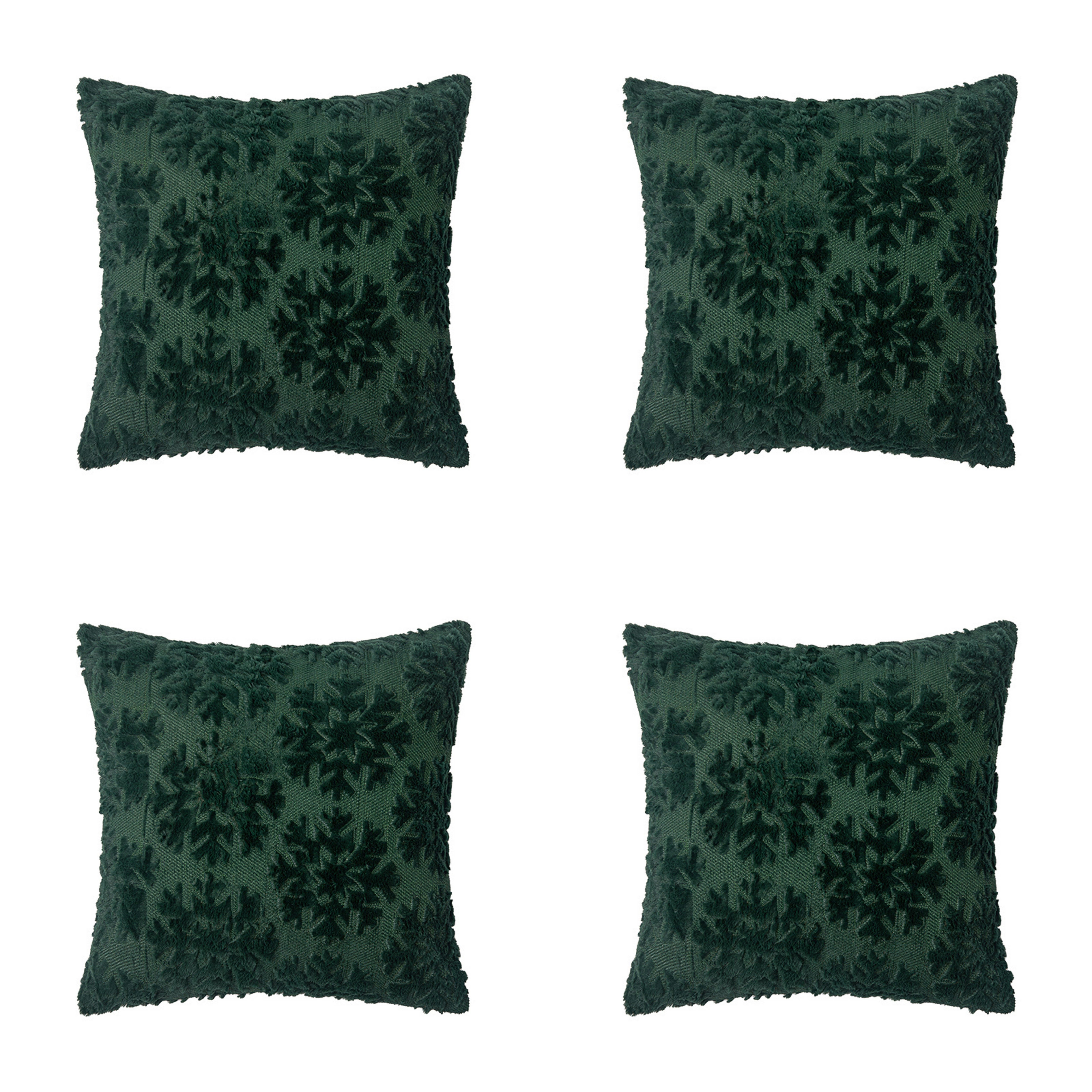 Qelus Kissenbezüge Kissenbezug Weihnachtsbaum Bestickt Zottelig günstig online kaufen