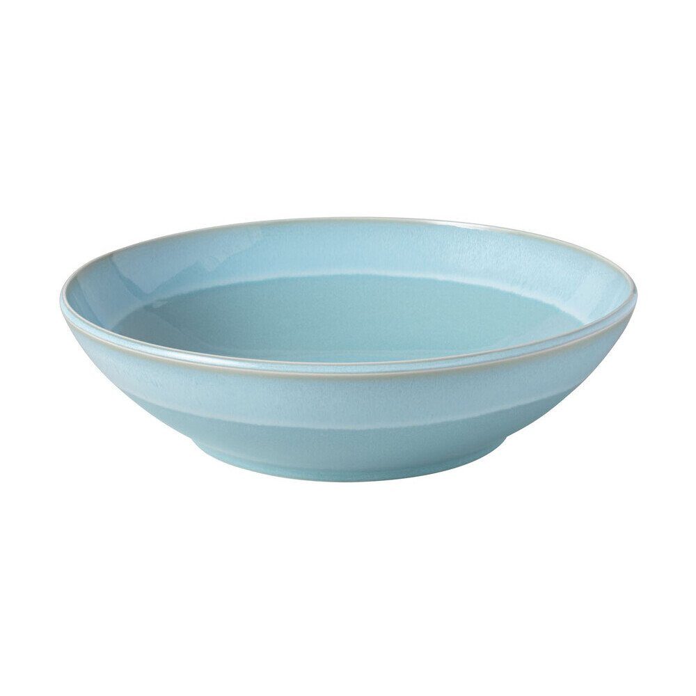 Villeroy & Boch Schale Schale 26 cm Perlemor Aqua, Premium Porcelain, Schale, Servierschale, Schüssel, Premium Porcelain, Reaktivglasur