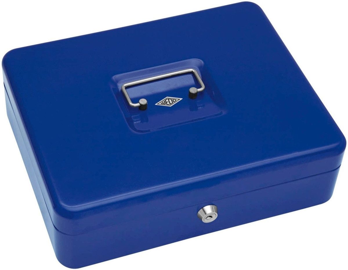 Geldkassette Geldkassette Gr. 4 30,0x24,0x9,0cm blau (10 Stück)
