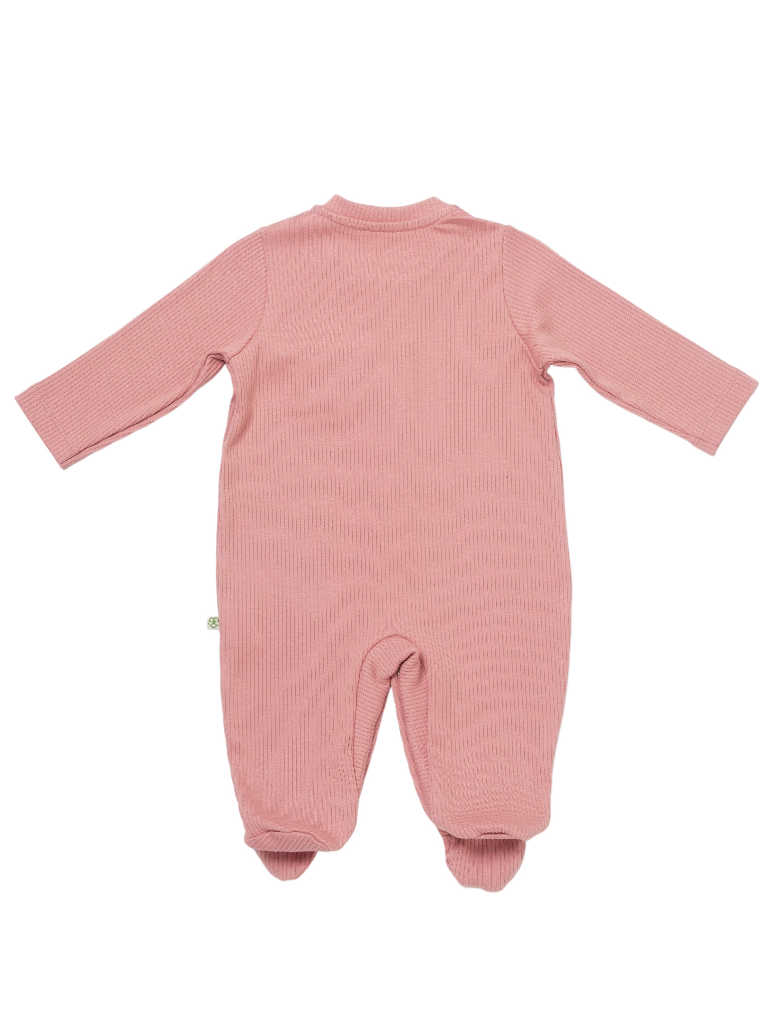 biorganic Strampler Baby Nature Relax Modal für Jungen und Mädchen Unisex Langarm (1-tlg) gerippte Textilstruktur (Ripp), Modal und Bio-Baumwolle, Größe 56 - 68