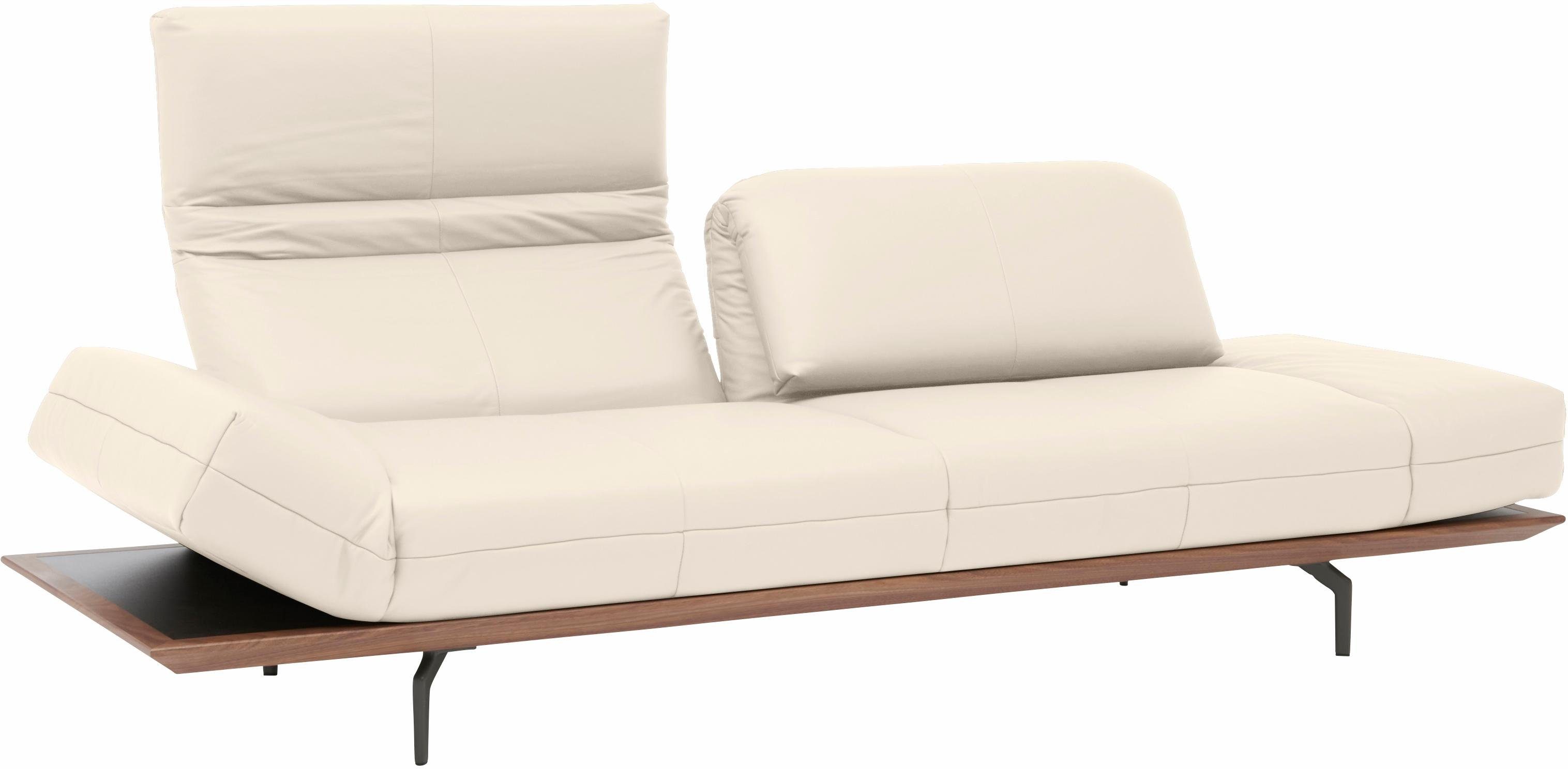 Creation BY ROLF BENZ 3-Sitzer CR.420, Designsofa, Loungesofa, in 2 Qualitäten, Holzrahmen in Eiche Natur oder Nußbaum, Breite 232 cm