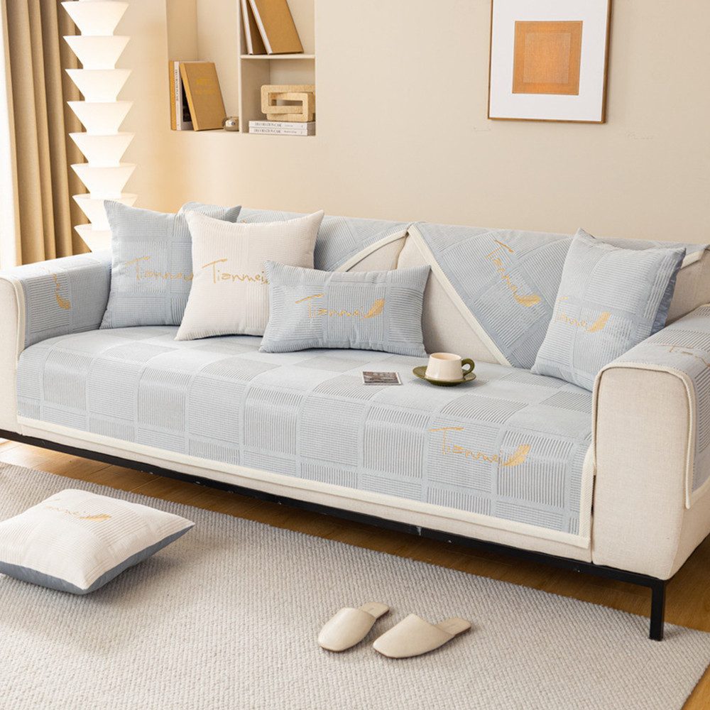 NUODWELL Sofahusse Sofabezug, 1 2 3 4 Sitzer Sofaschoner, rutschfest Couchb günstig online kaufen