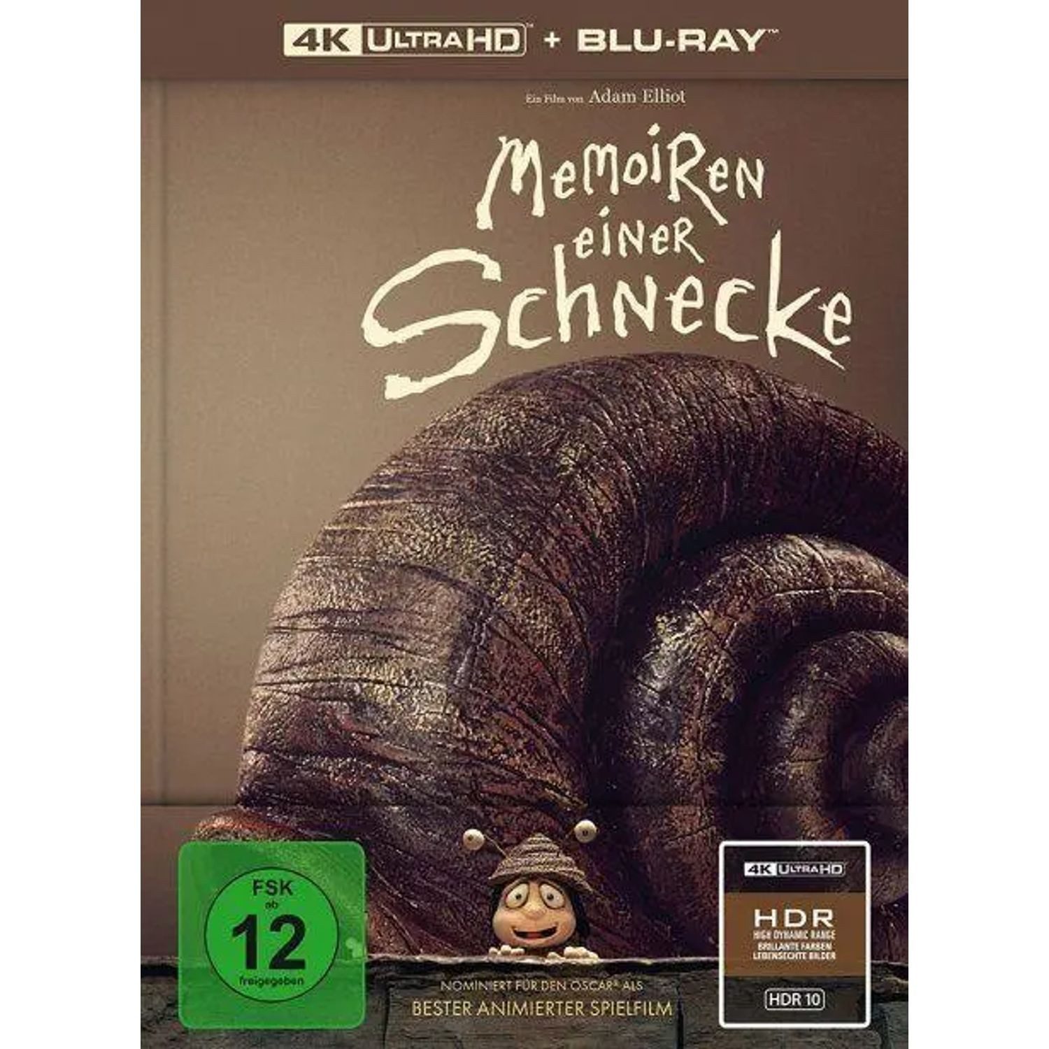 Capelight Pictures Blu-ray Memoiren einer Schnecke - Limitiertes Mediabook (4K Ultra HD +...