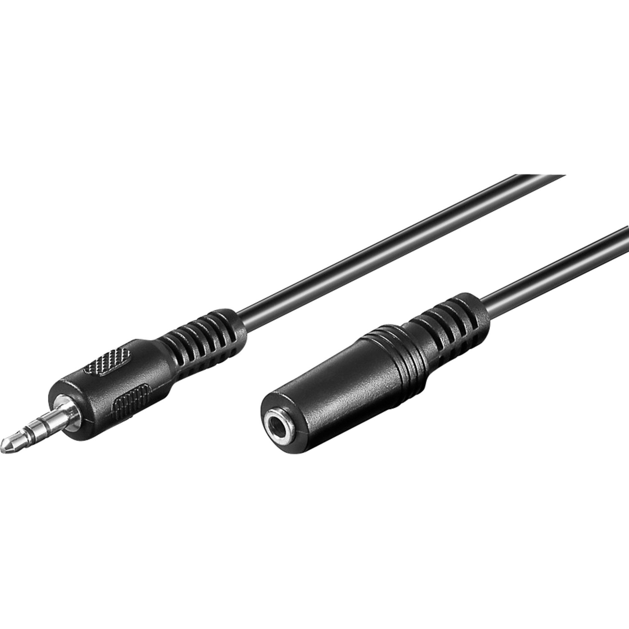 goobay Audiokabelverlängerung 3,5mm-Klinke > 3,5mm Audio-Kabel