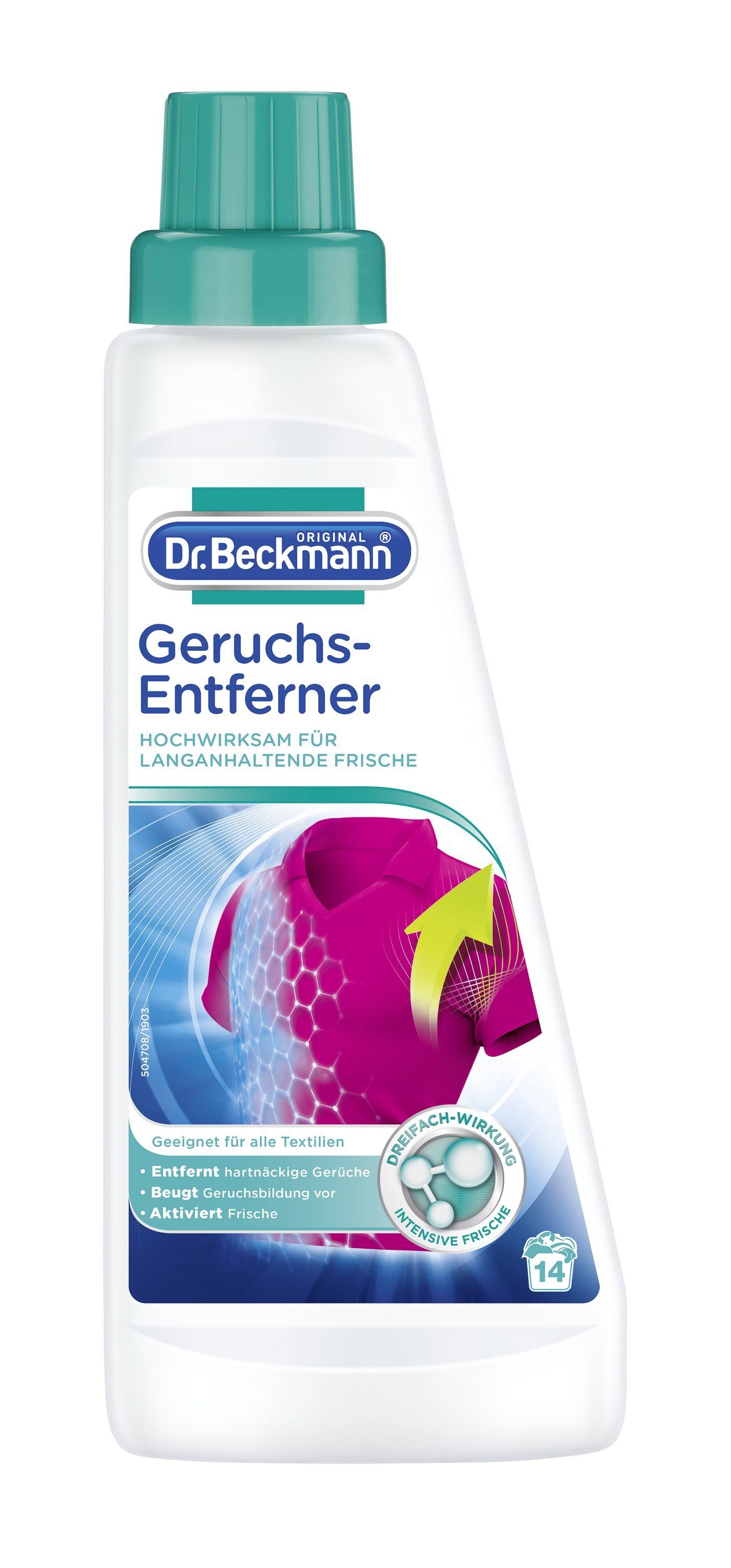 Dr. Beckmann Geruchsentferner, fasertief, ml Polsterreiniger 6x hartnäckige Gerüche (1-St) entfernt 500