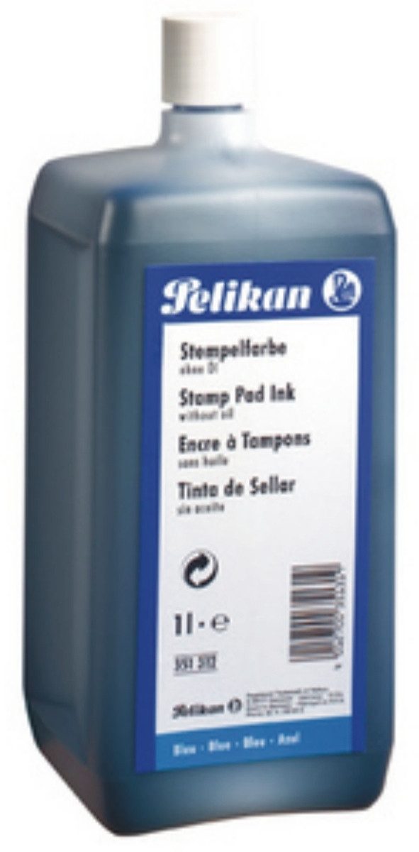 Stempel Stempelfarbe 4K 1l blau