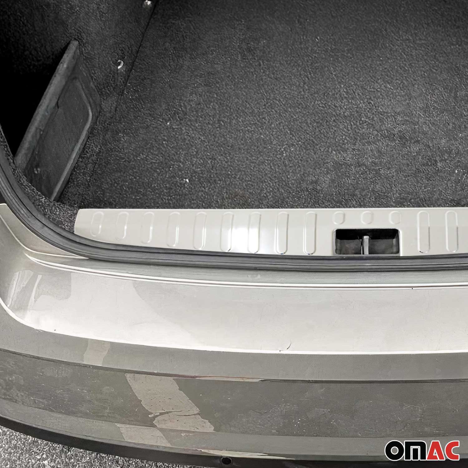 OMAC Ladekantenschutz Innen Ladekantenschutz für Skoda Octavia 5E Kombi 2013-2019 Edelstahl, Zubehör für Skoda Octavia 5E Kombi 2013-2019, Langlebig,Einfache Reinigung,Einfache Installation,Rostbeständig