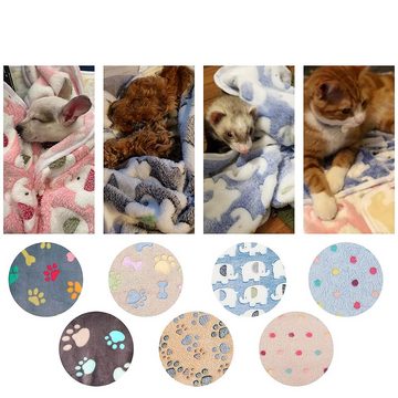 GelldG Tierdecke 3-er Pet Soft Haustier Decke für Hunde - Waschbar Hundedecke