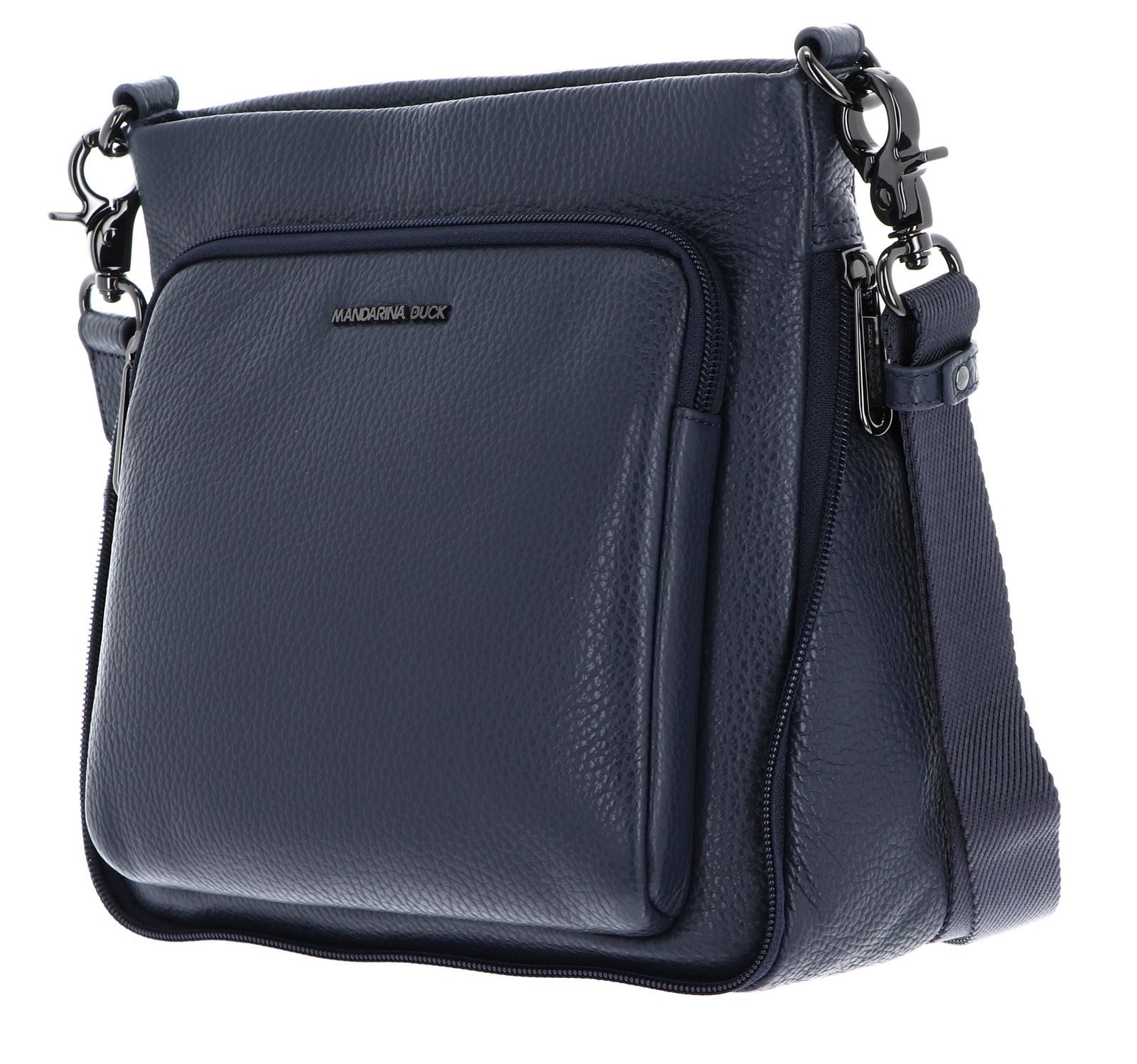 Mandarina Duck Umhängetasche Crossover Bag, aus echtem Kalbsleder