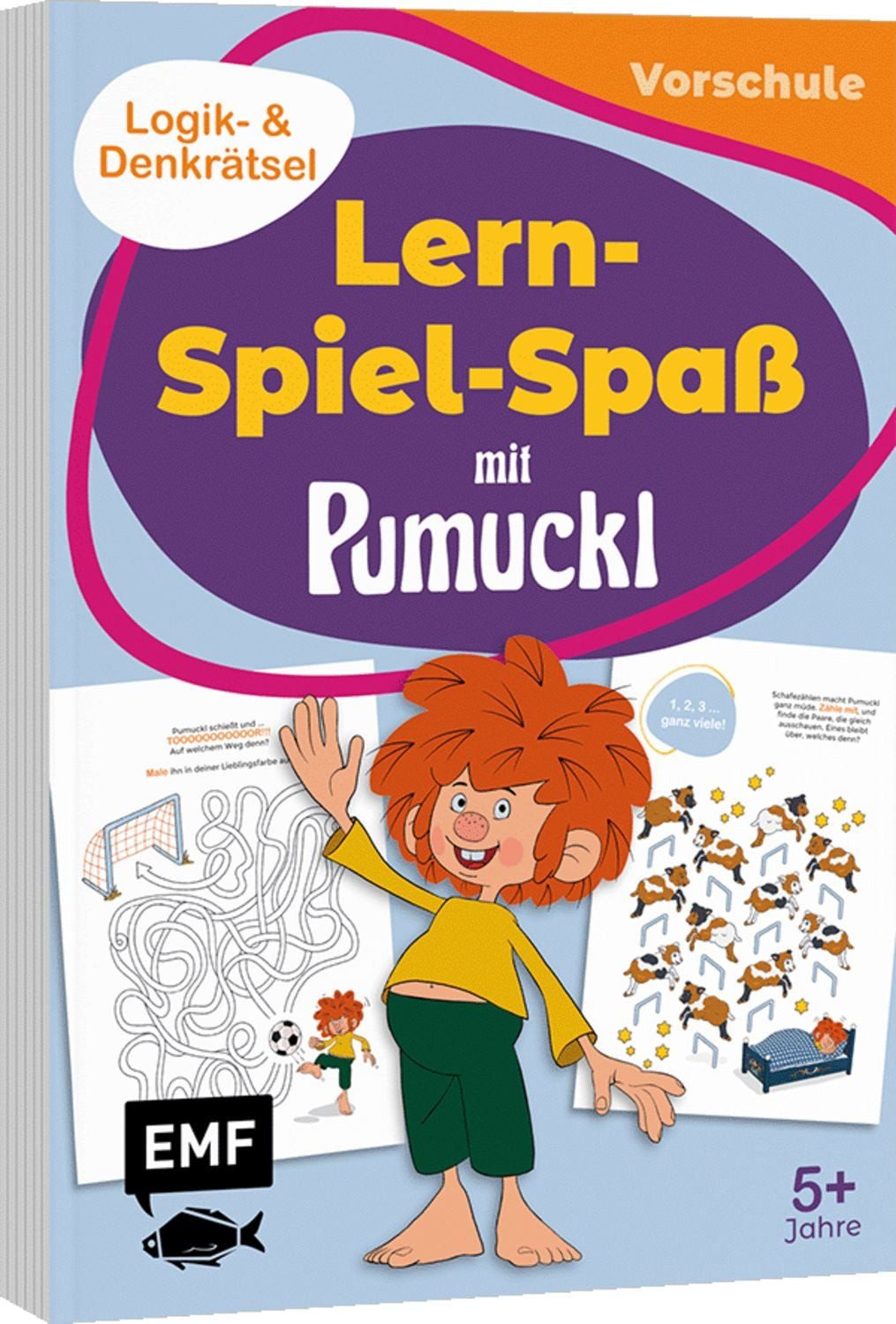 Lern-Spiel-Spaß mit Pumuckl - Mein Vorschulblock: Logik- und Denkrätse / diverse