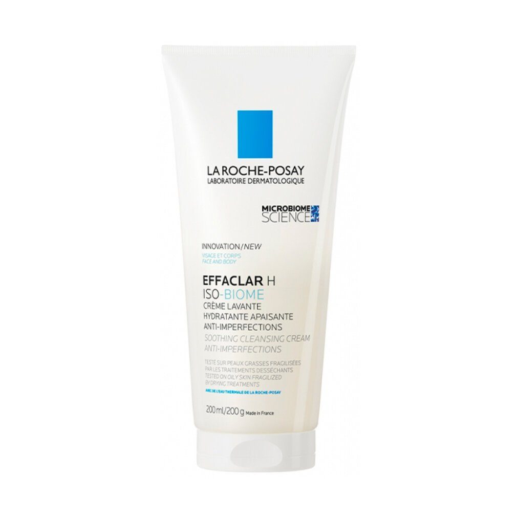 La Roche-Posay Gesichts-Reinigungsmilch Effaclar H Iso-Biome Reinigungscreme 200ml