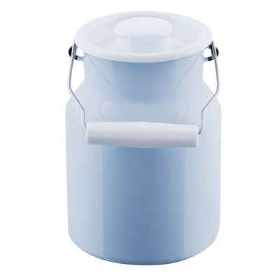 Riess Milchkanne Milchkanne mit Deckel 1,5 Liter Classic Color, (Stück, 1 Milchkanne), Empfohlen bei Nickelallergie