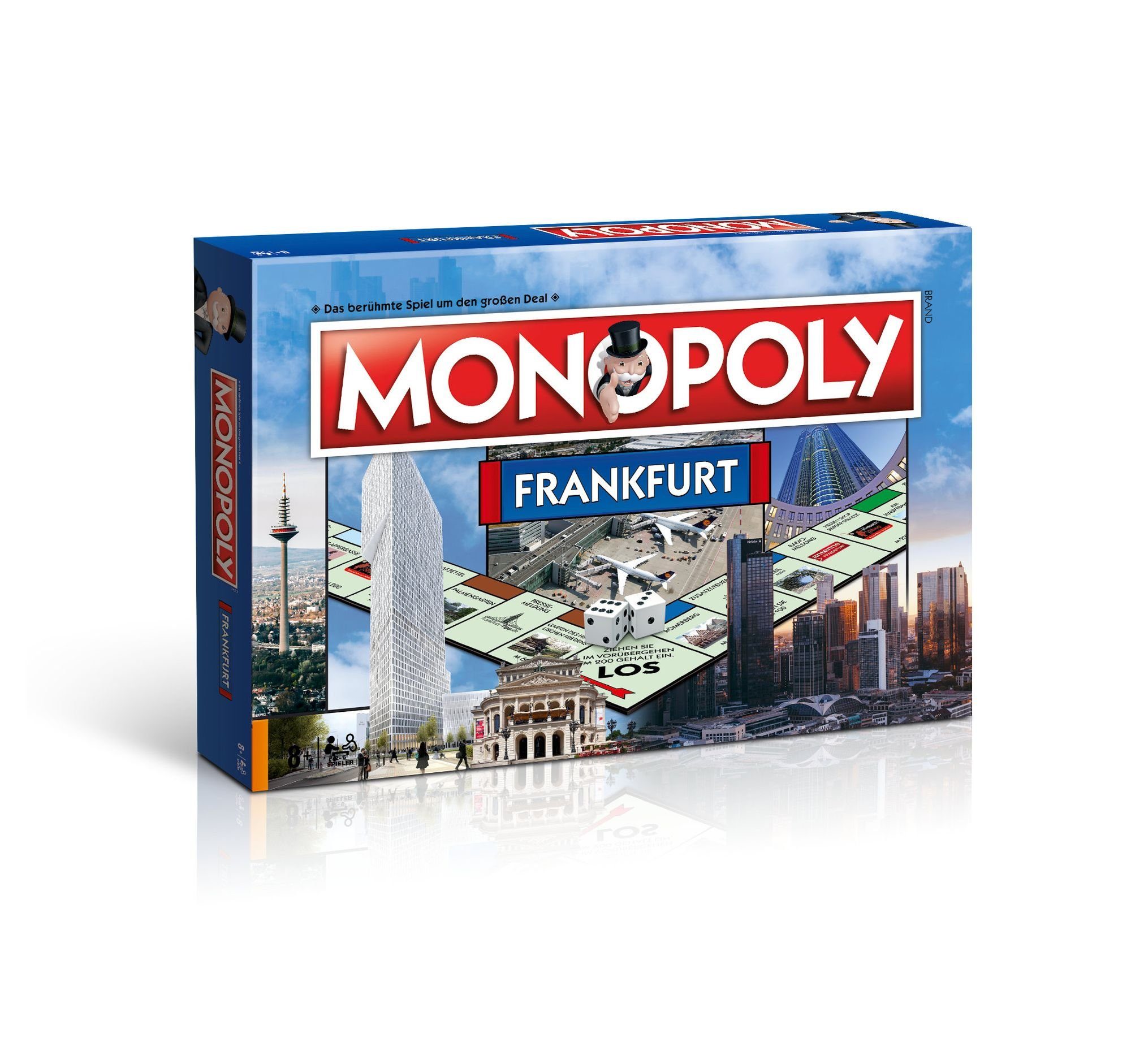 Winning Moves Spiel, Brettspiel Monopoly Frankfurt