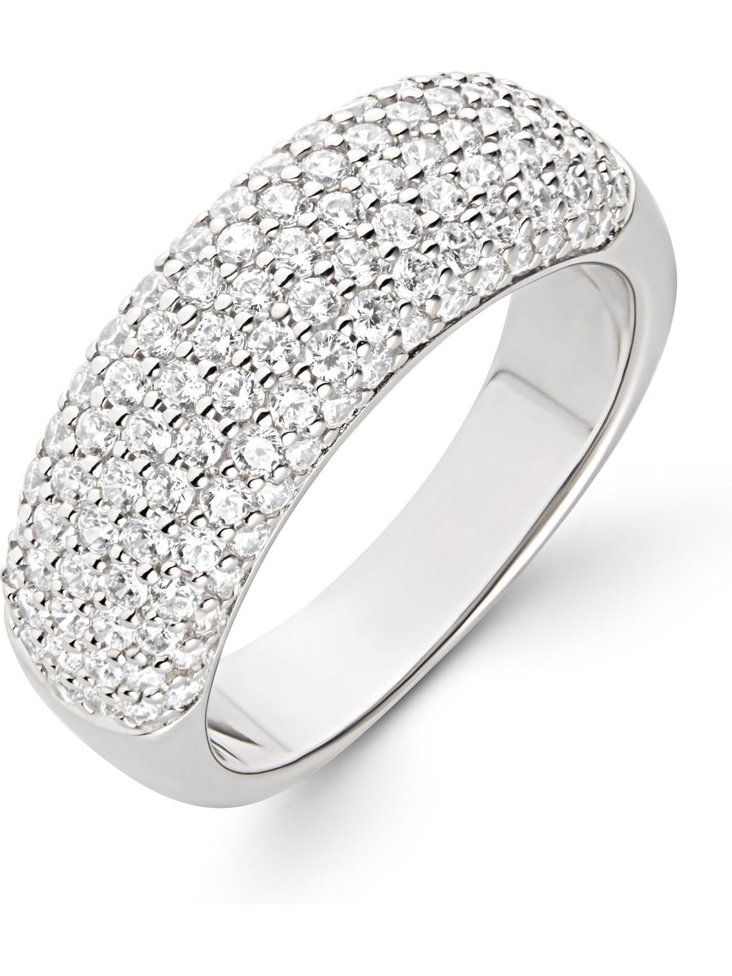 CHRIST Fingerring CHRIST Damen-Damenring 925er Silber Zirkonia, Zirkonia