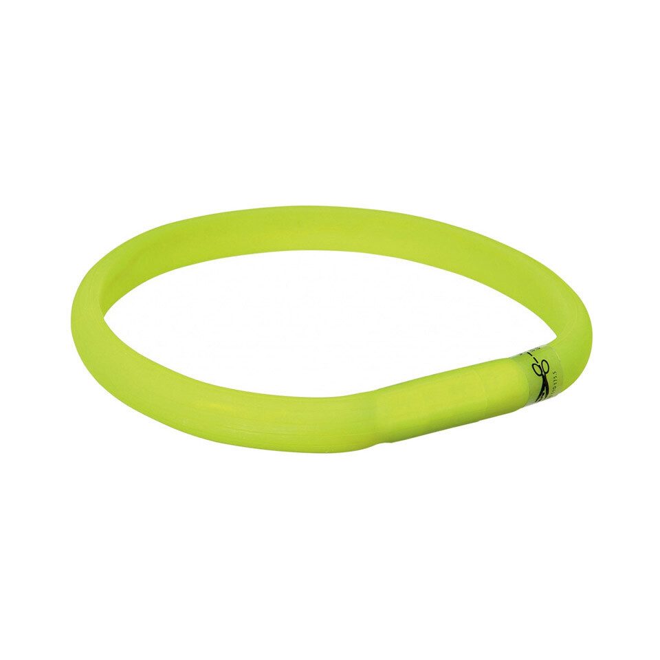 Hundehalsbandleuchte USB Flash Leuchtband grün