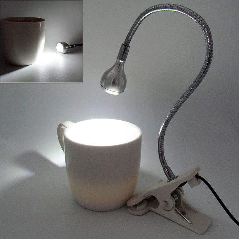 Rosnek LED Klemmtischleuchte LED-Leselicht, Clip-on Schreibtischlampe, günstig online kaufen