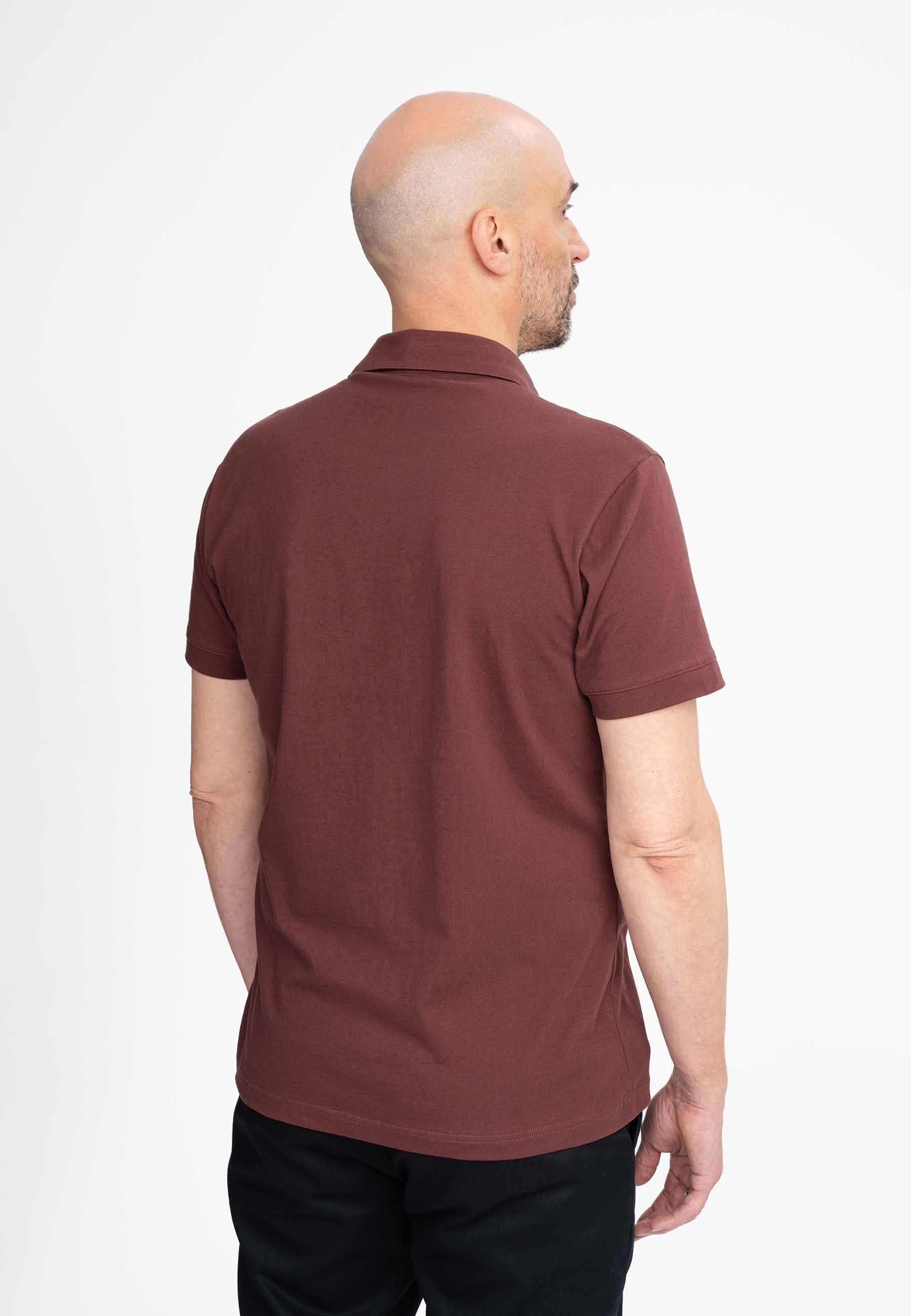 MELA Poloshirt Poloshirt JASPAL kurze Knopfleiste günstig online kaufen