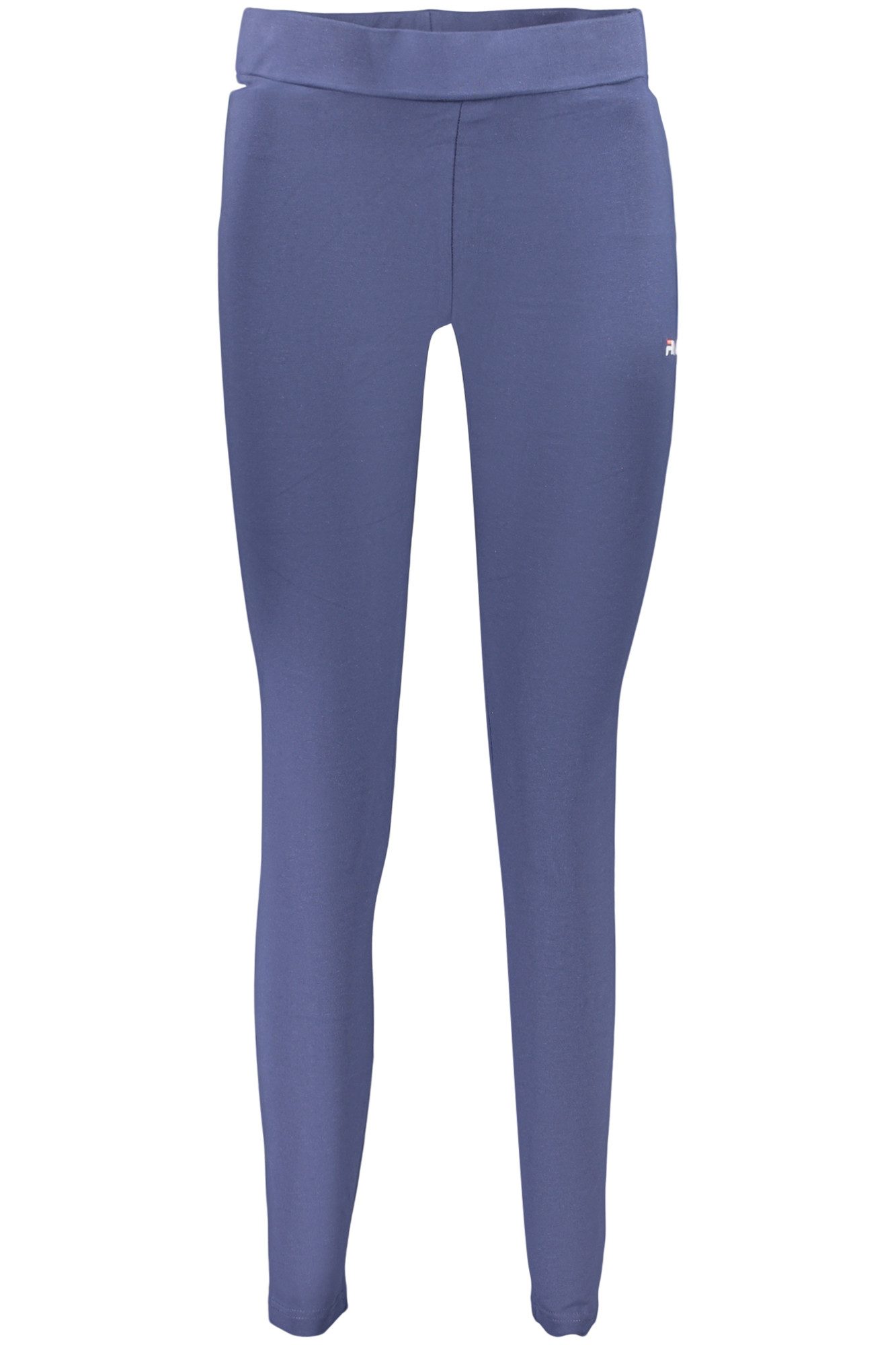 Fila 5-Pocket-Hose Damenleggings Blau mit Stickerei und Gummizug in der Taille