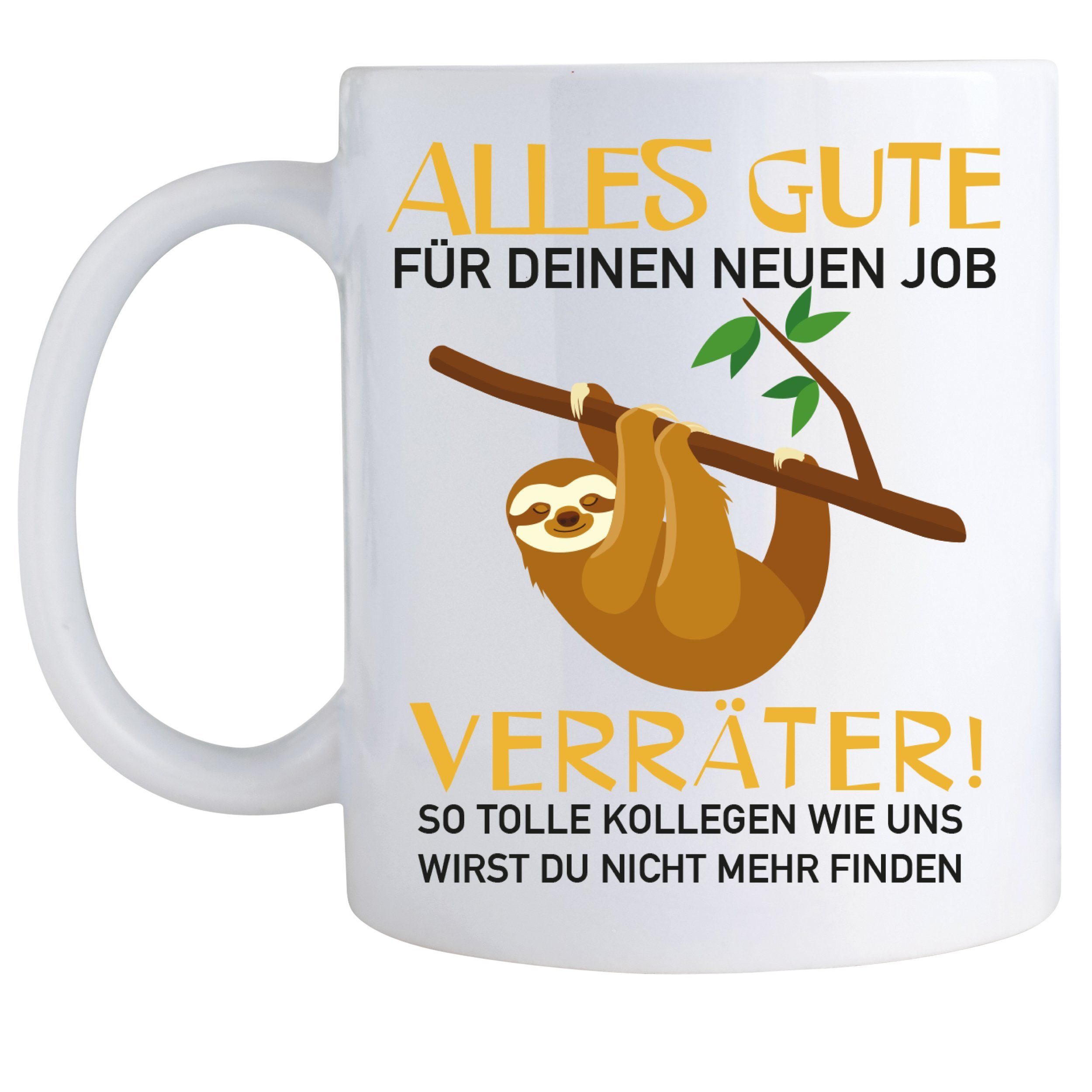 Tasse Abschiedsgeschenke für Kollegen, Geschenk Kollegin Jobwechsel
