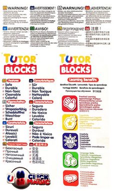 TutorBlocks Spielbausteine TutorBlocks 3 Lernbausteine Senioren Memory-Bausteine magnetisch, magnetisch