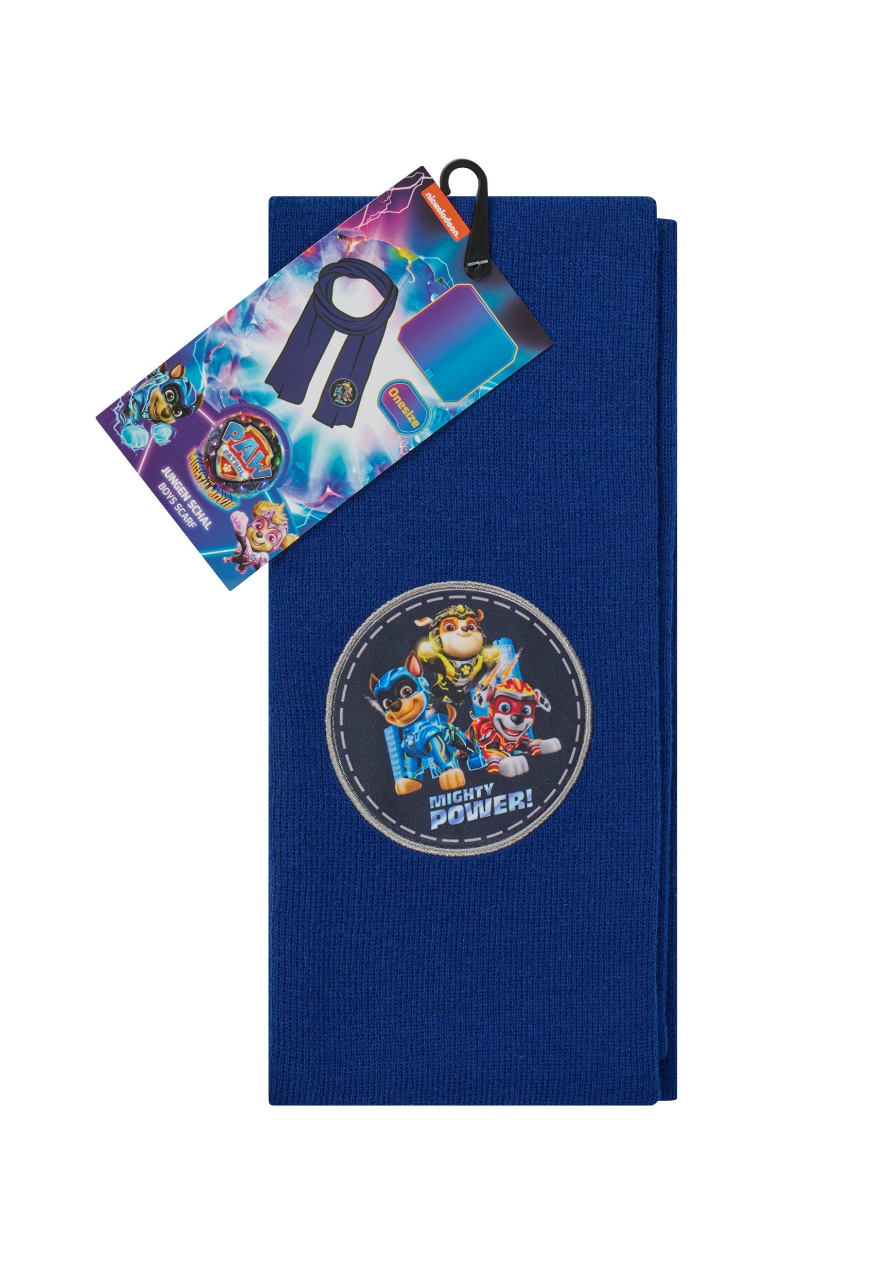 ONOMATO! Strickschal Paw Patrol Mighty Movie Jungen Kinder Winter-Schal