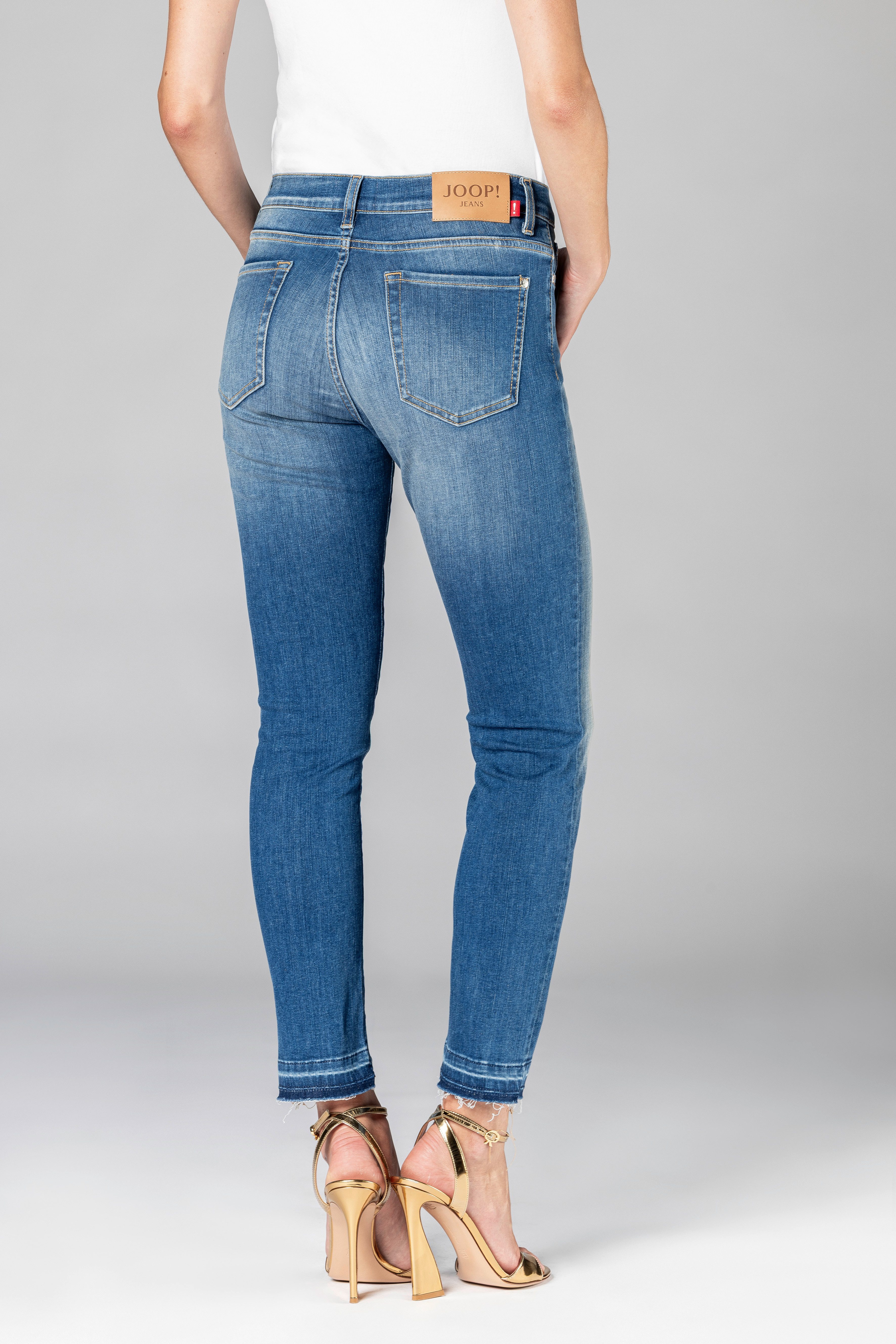 JOOP! Stretch-Jeans Mika mit Used-Effekten