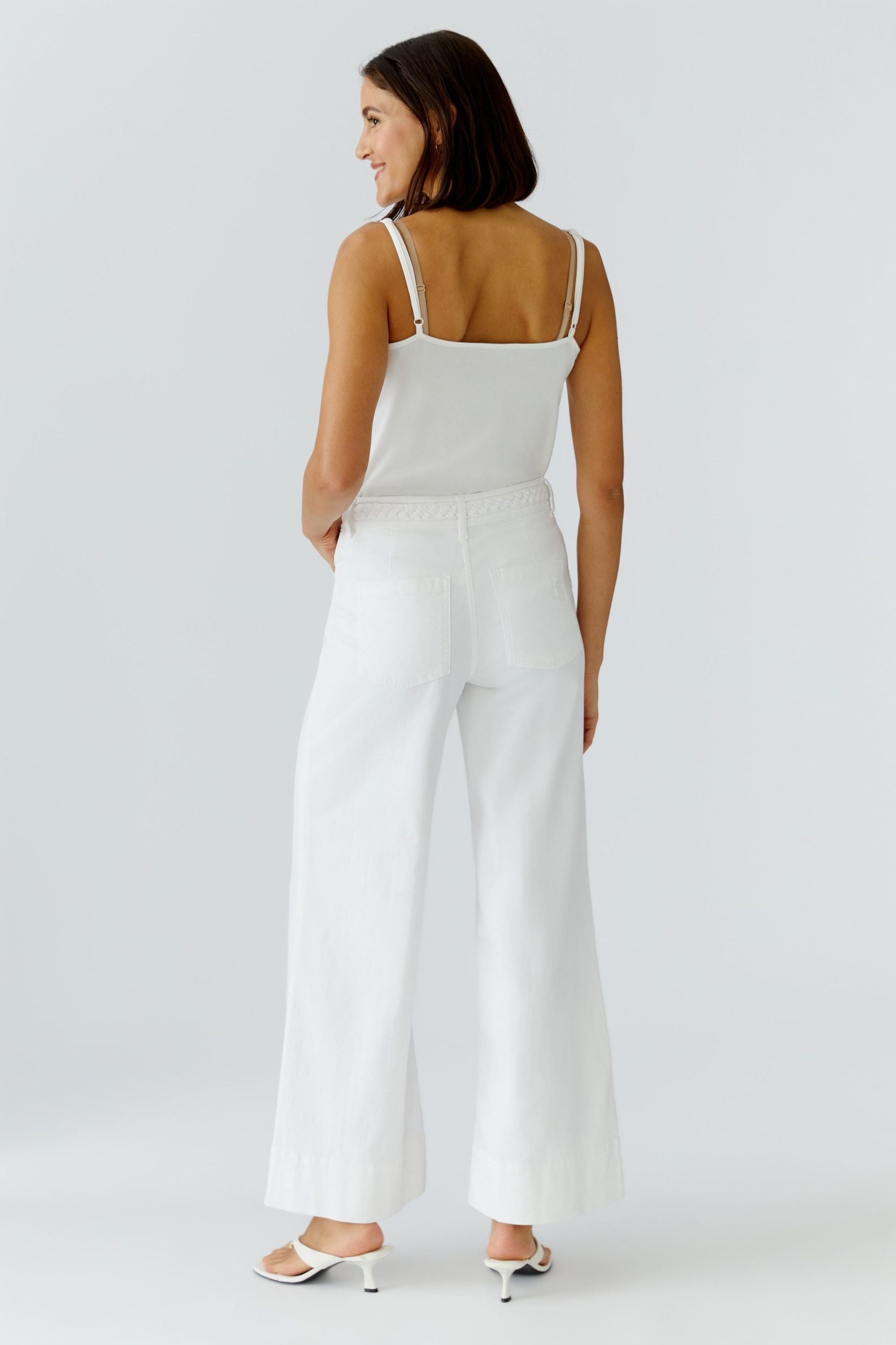 Oui 5-Pocket-Jeans Jeans optic white