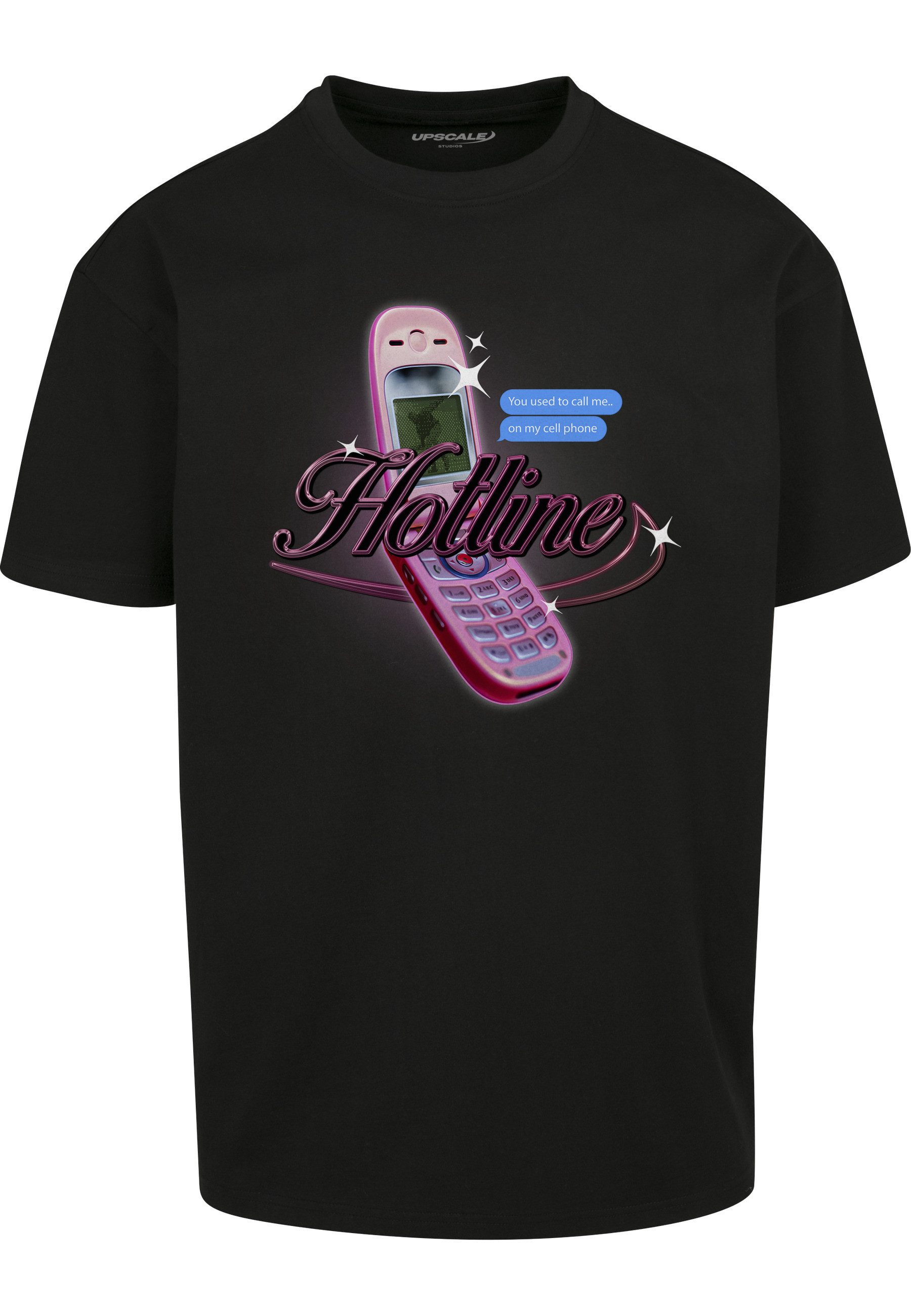 Upscale by Mister Tee T-Shirt Upscale by Mister Tee Unisex Hotline Oversize Tee (1-tlg)