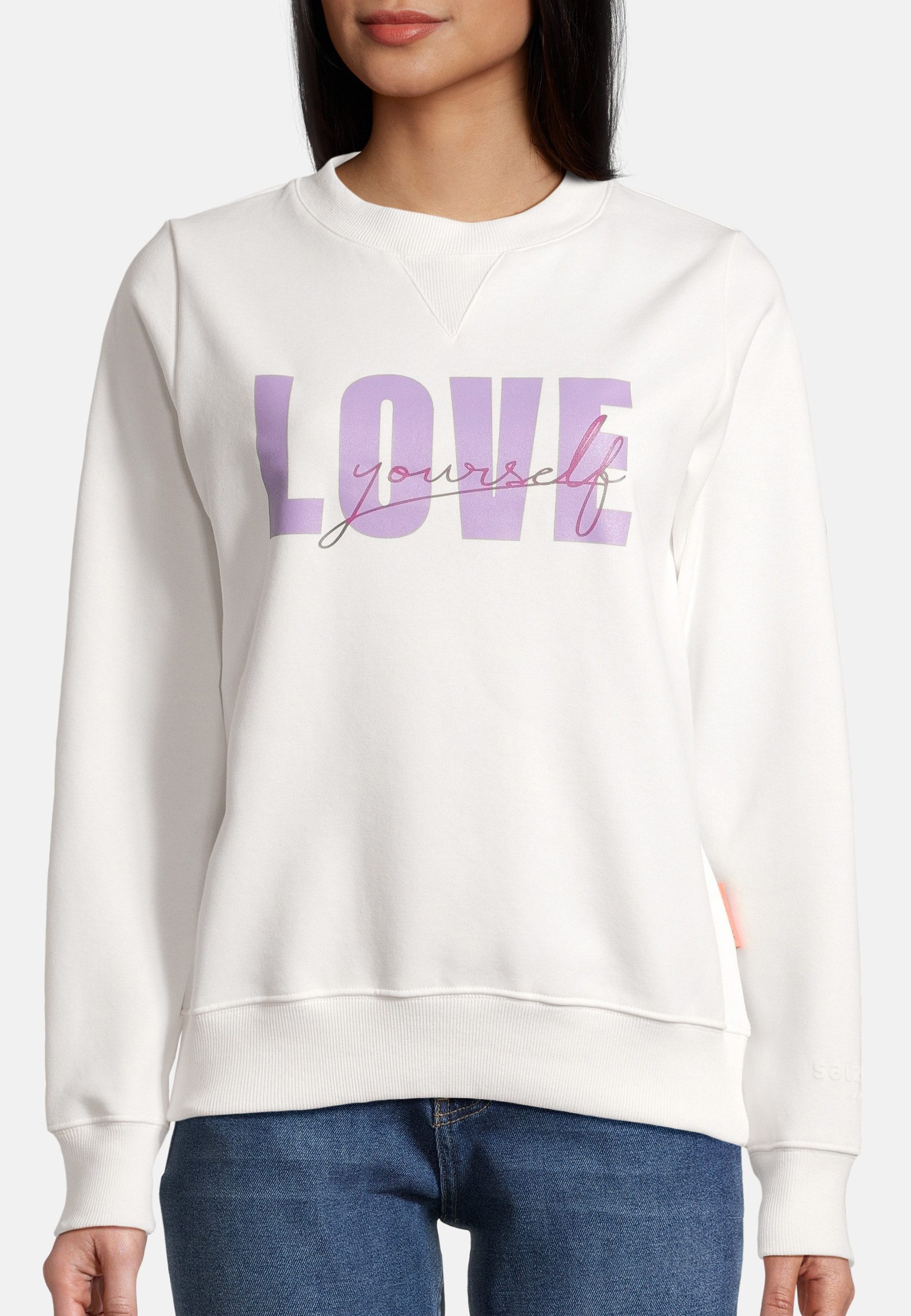 salzhaut Sweatshirt RABHAHN Damen normale Passform