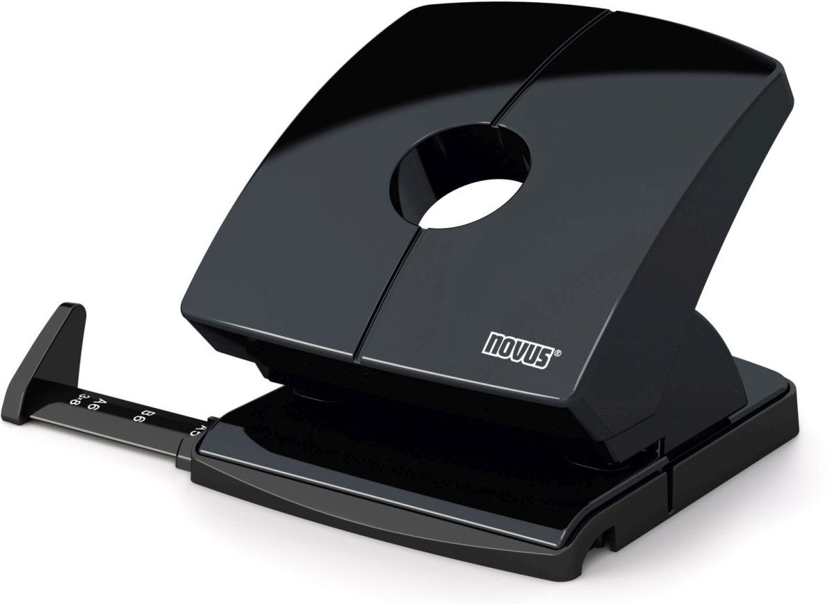 NOVUS Locher Locher B230 Metall/Kunststoff 3mm/30 Blatt schwarz