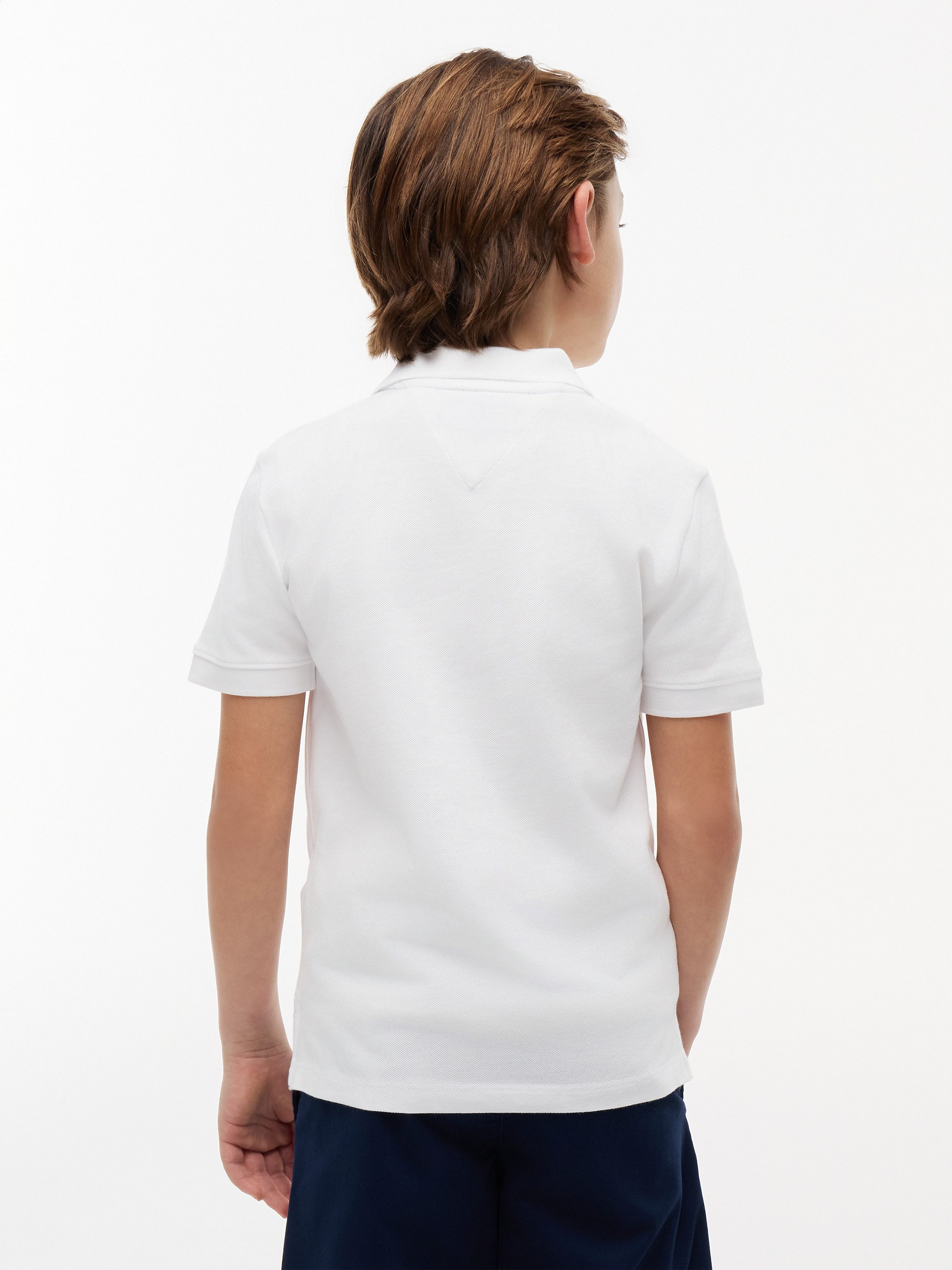 Tommy Hilfiger Poloshirt FLAG POLO Kinder bis 16 Jahre mit Polokragen