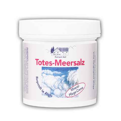 vom Pullach Hof Hautcreme TOTES-MEERSALZ CREME 250ml Mineralcreme Hautcreme Hautpflege 77, Feuchtigkeitscreme Mineral Lotion Akne