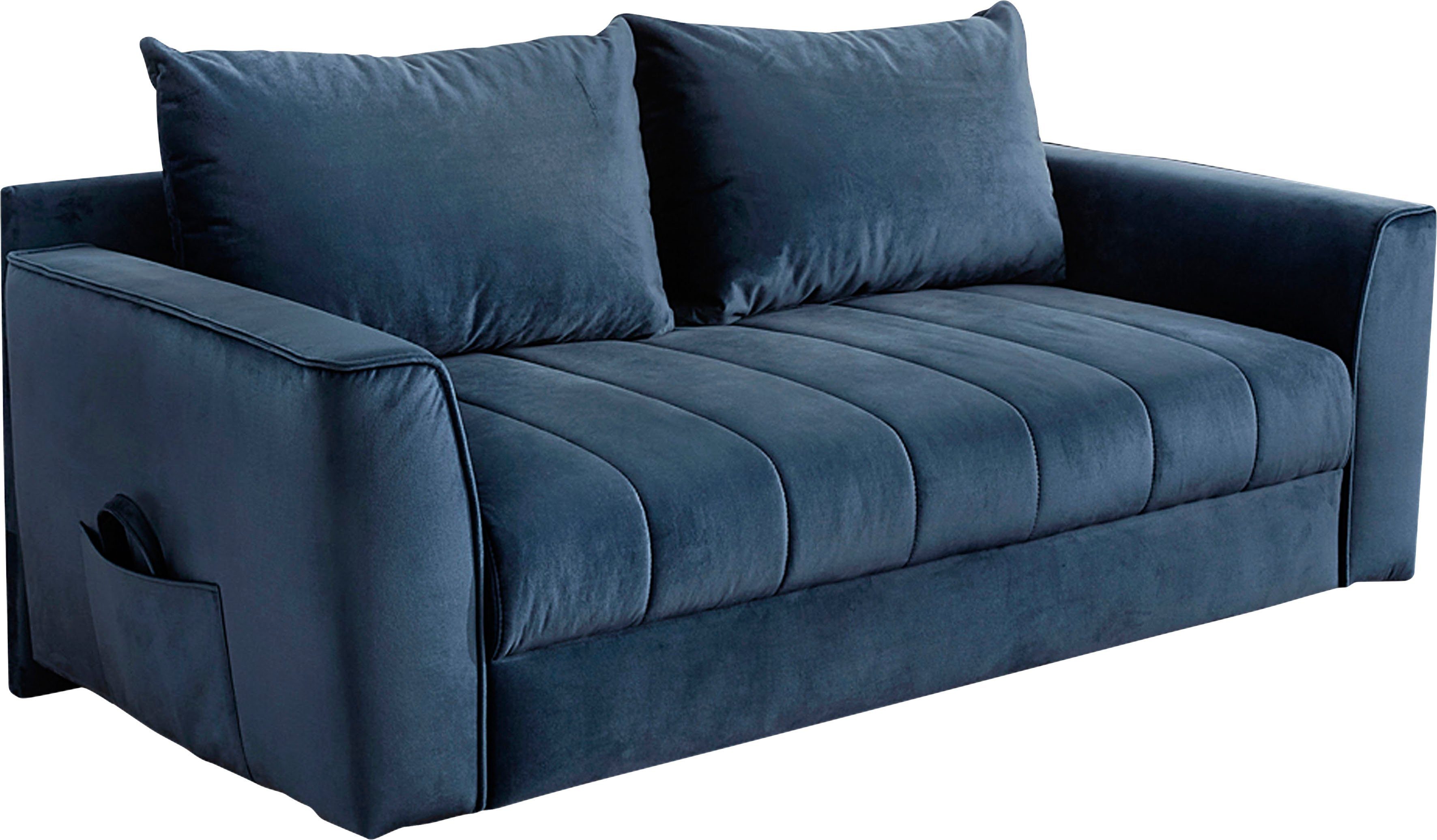 Jockenhöfer Gruppe Schlafsofa Rick, Gästebett, Schlaf-Liege, Liegefläche 200/86cm, Platzsparendes Sofa mit Gästebettfunktion, Federkernpolsterung. Reduzierter Preis € 499,99. Unverbindliche Preisempfehlung € 699,99